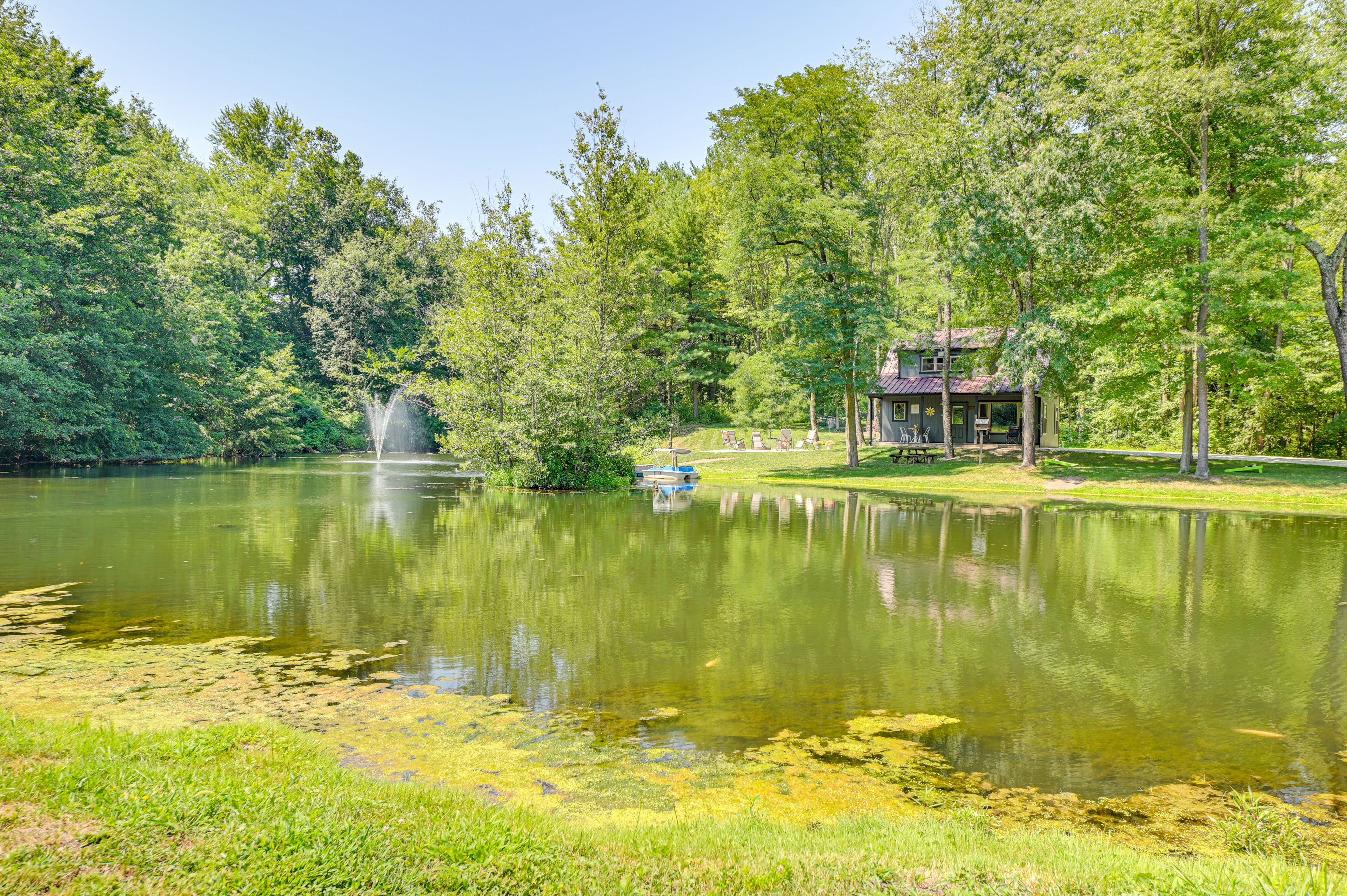 Private Dock | Pond On-Site