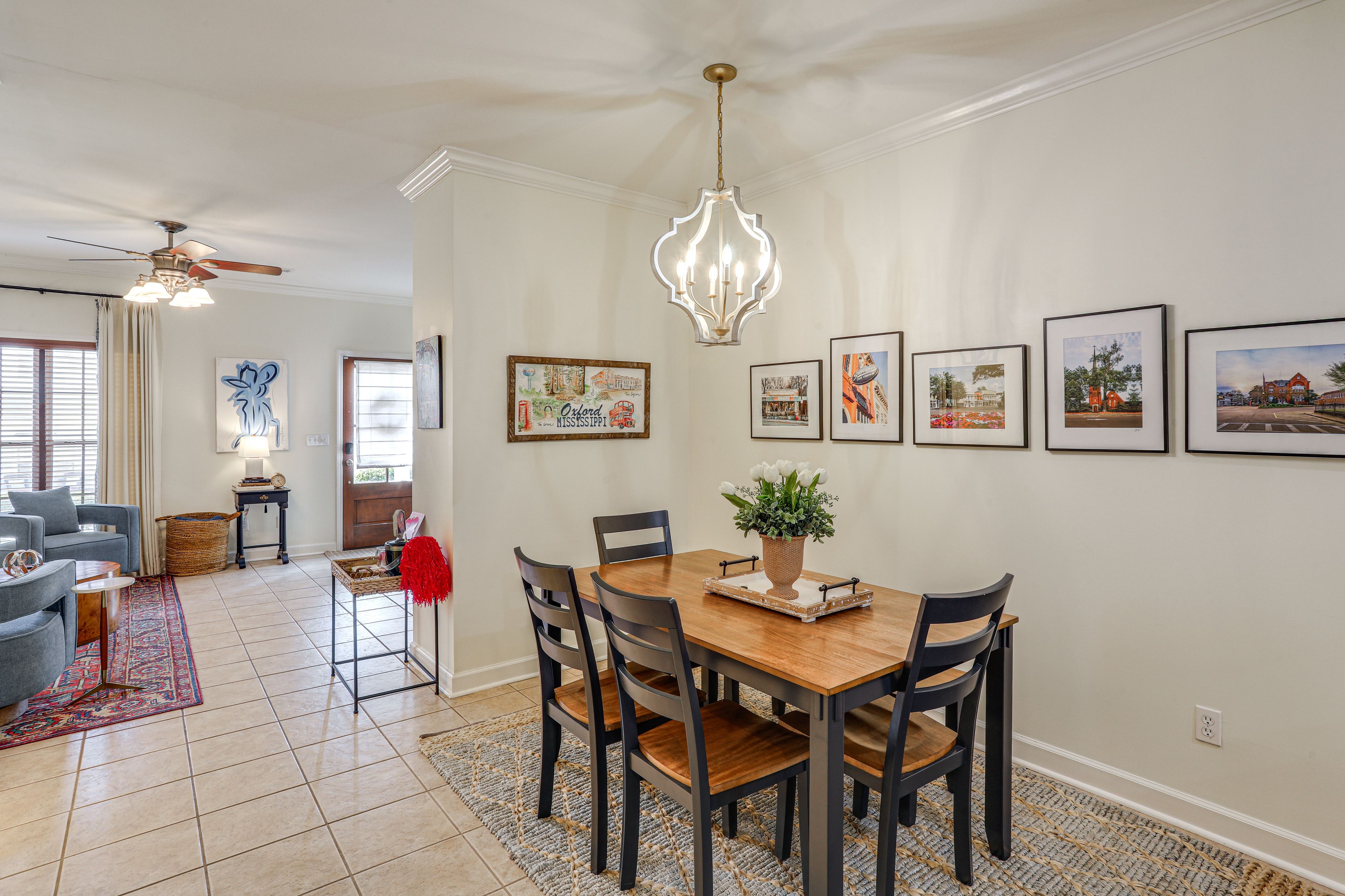 Dining Area | Dishware & Flatware | 1st Floor
