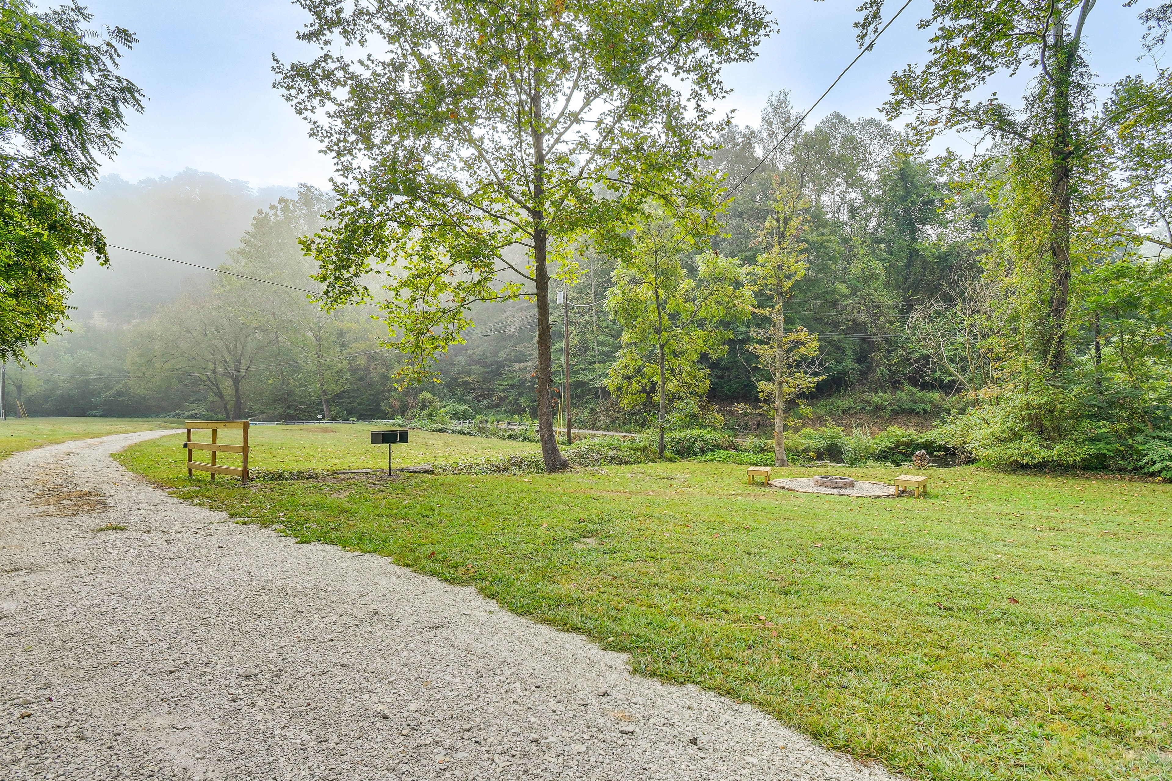 Studio Exterior | Charcoal Grill | Fire Pit | Private Yard
