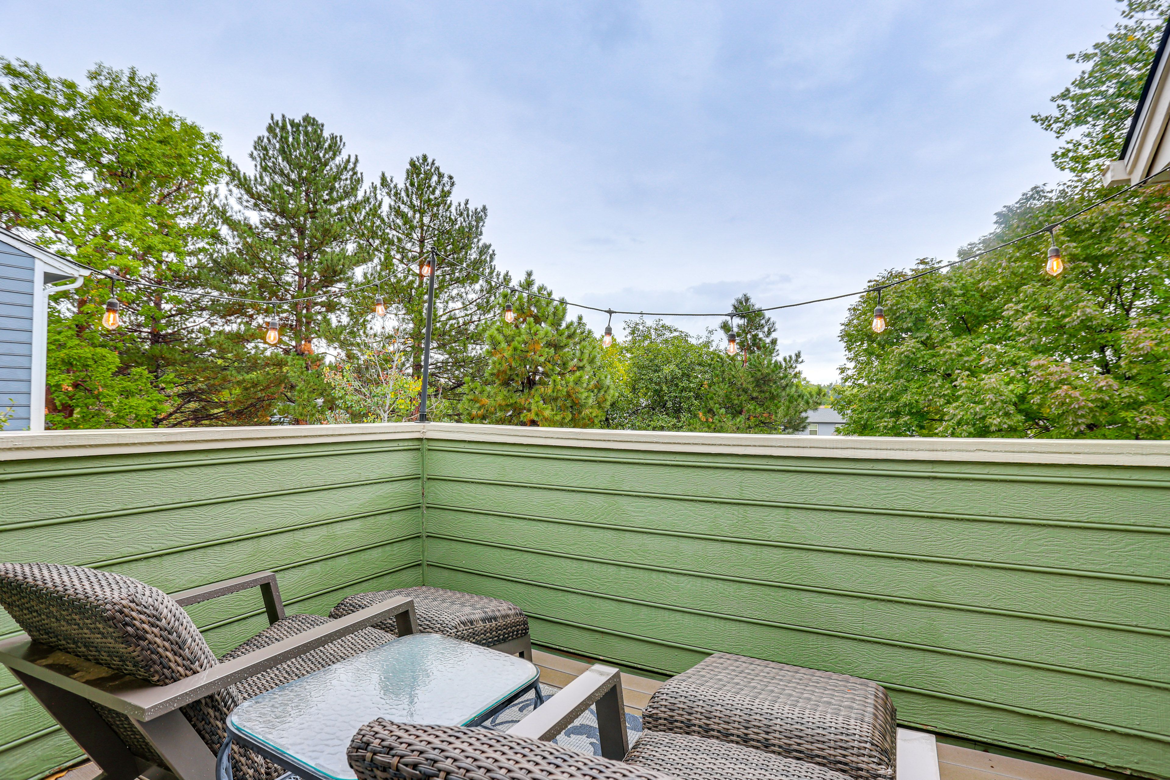 House Exterior | Furnished Balcony