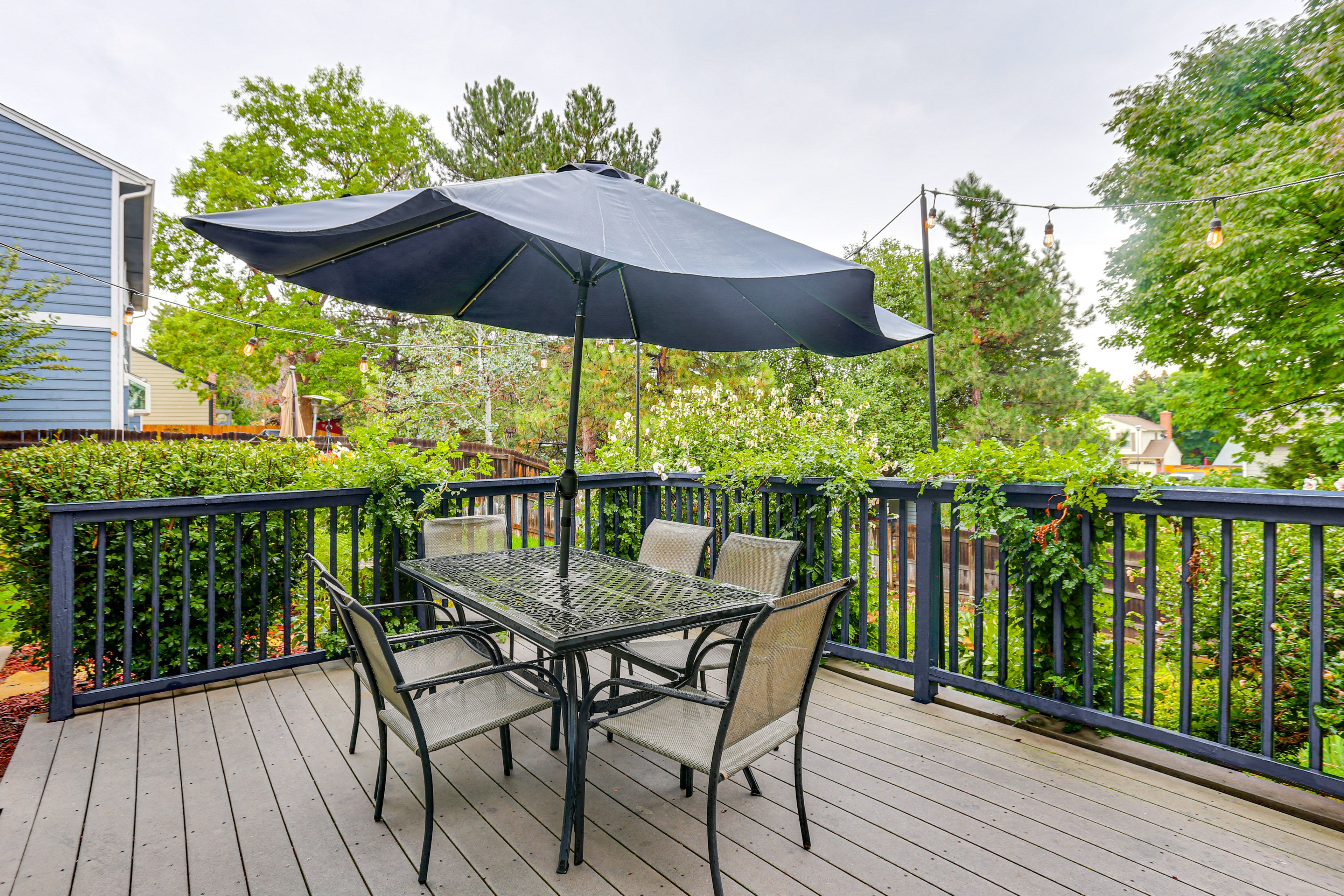 House Exterior | Deck w/ Dining Area