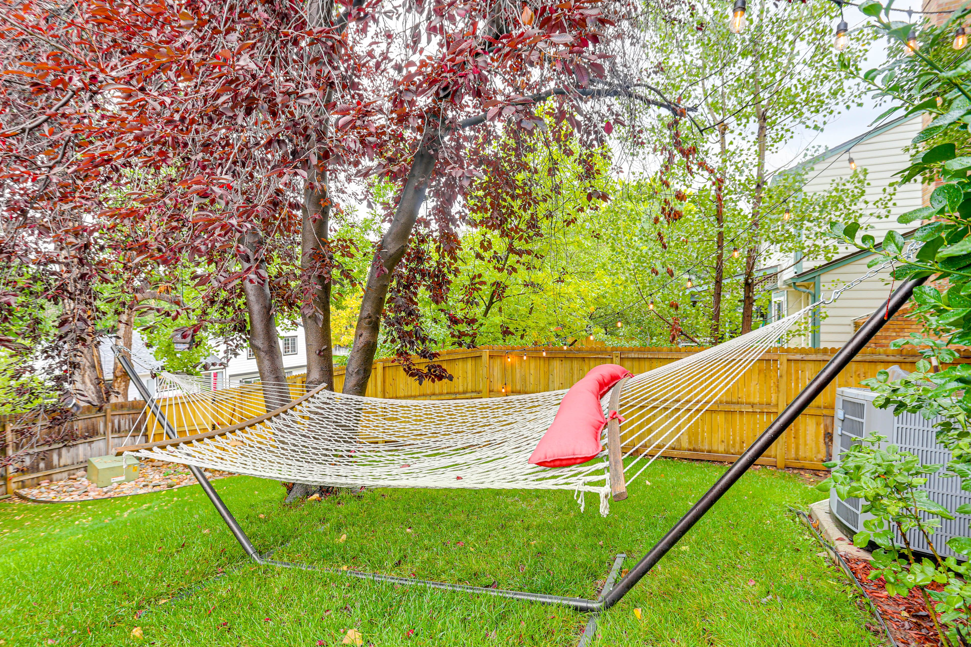 House Exterior | Hammock | Fenced Backyard