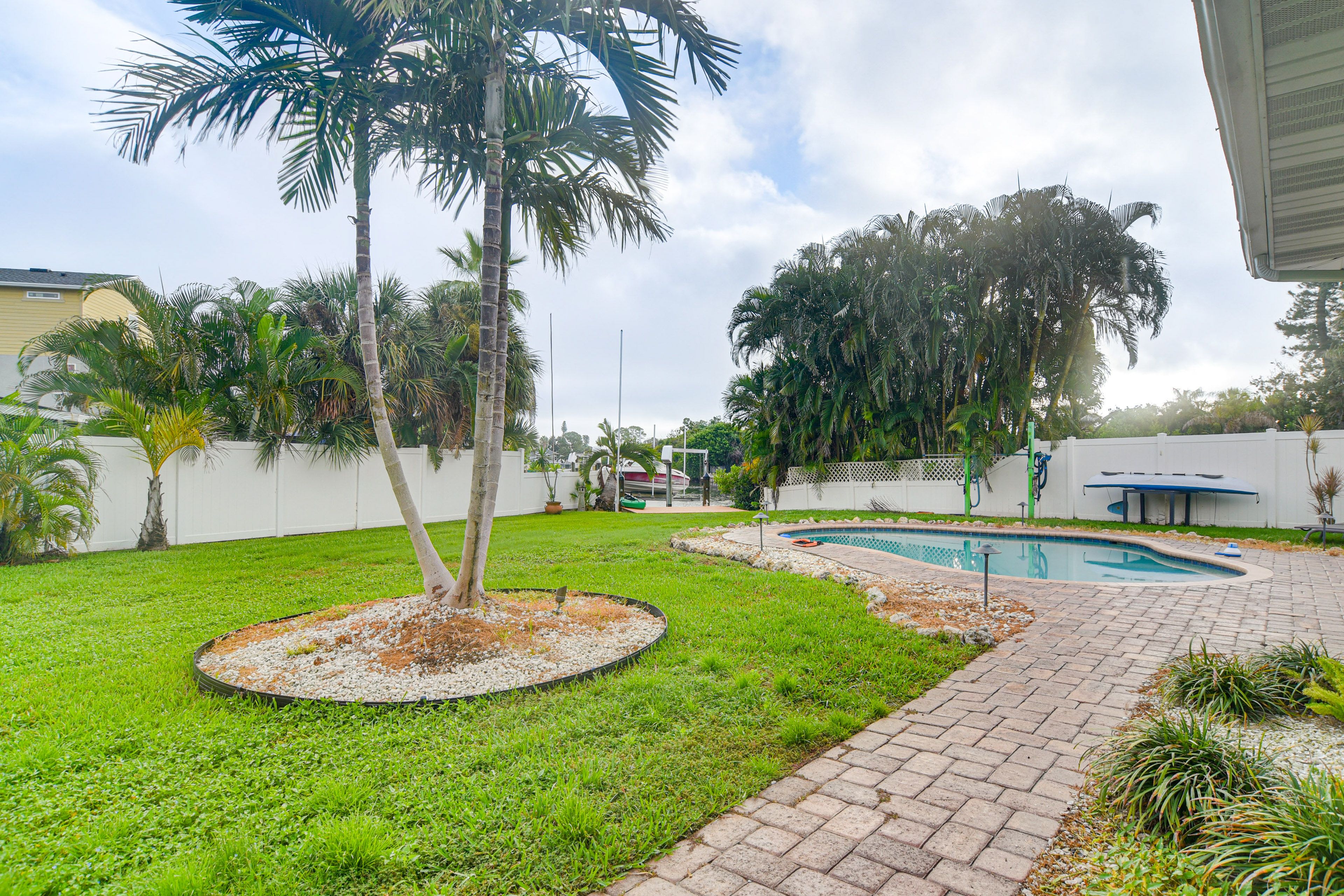 Fenced-In Backyard | Fire Pit