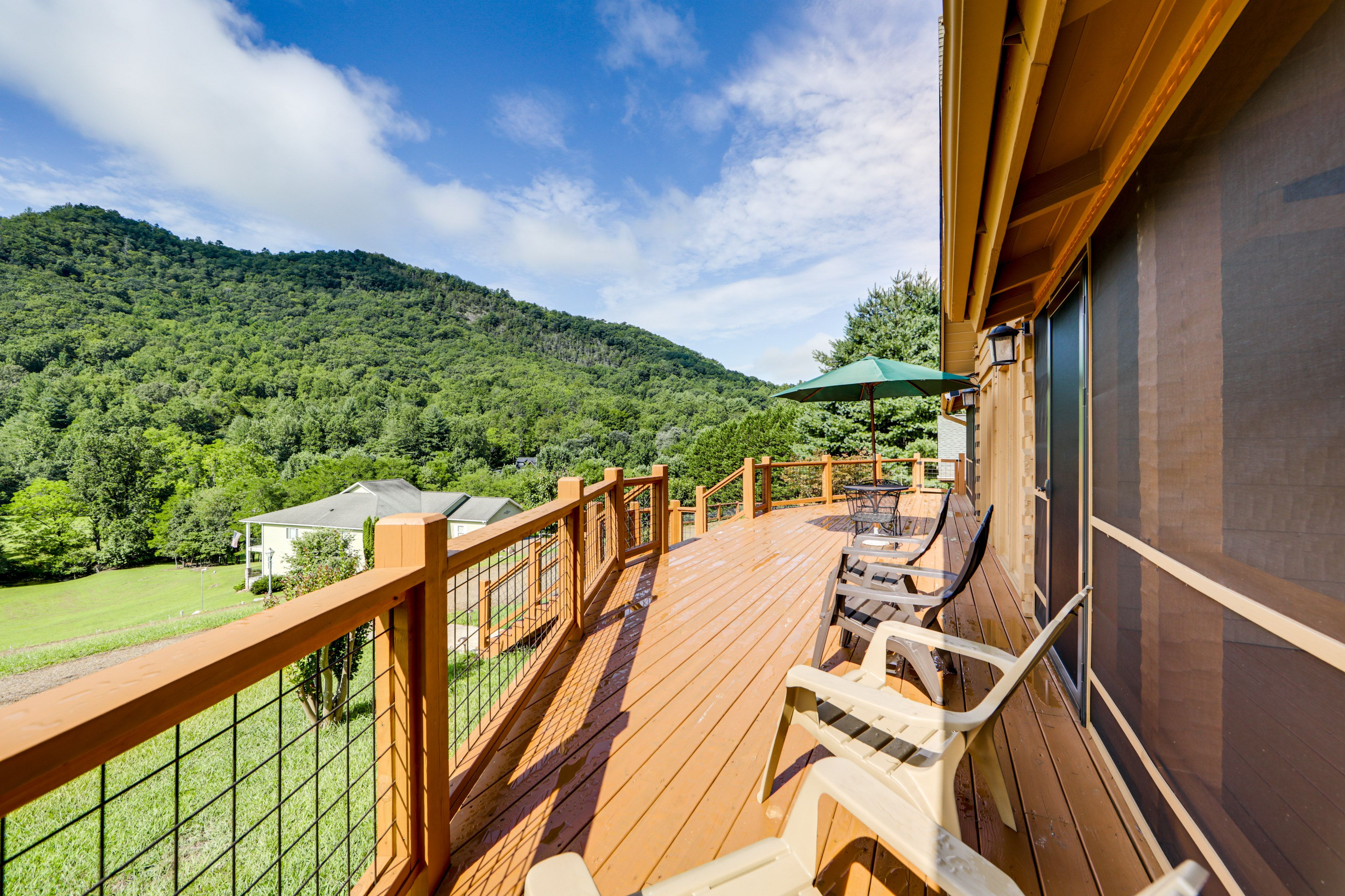 Private Deck | Mountain Views
