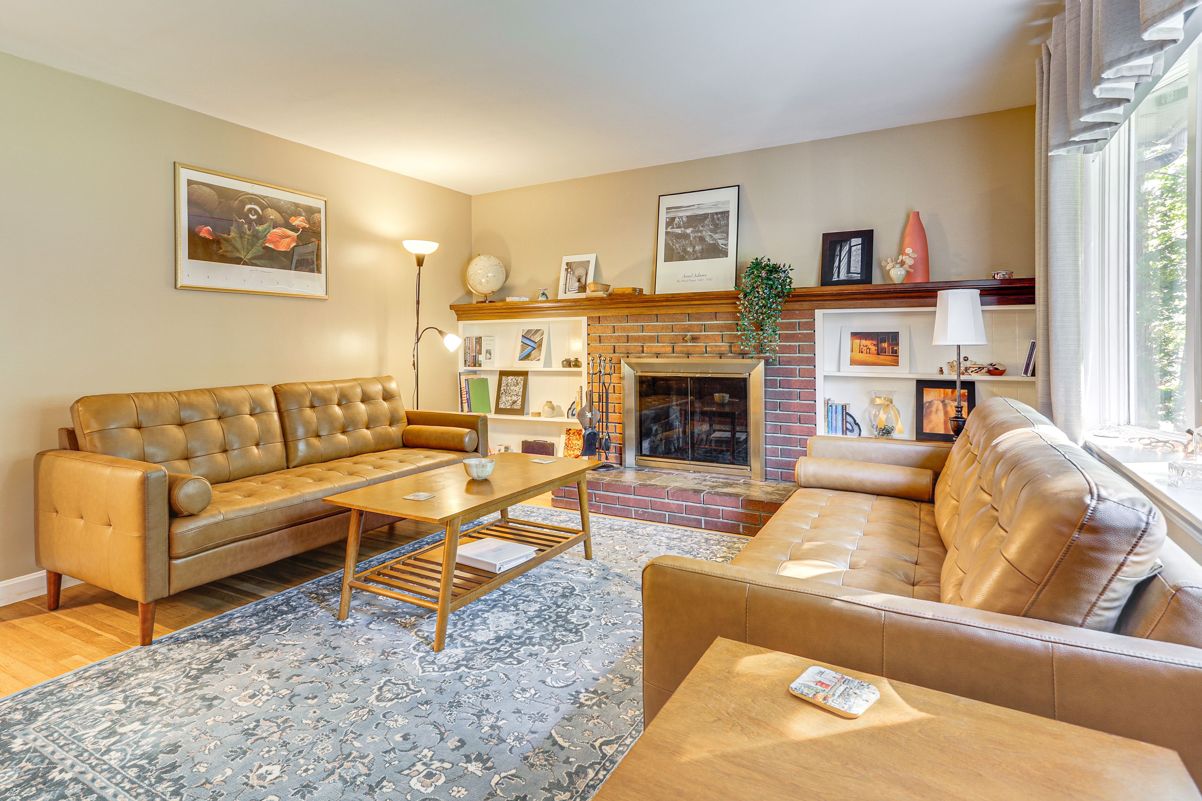 Property Interior | 3-Story Home | Free WiFi | Central A/C & Heating