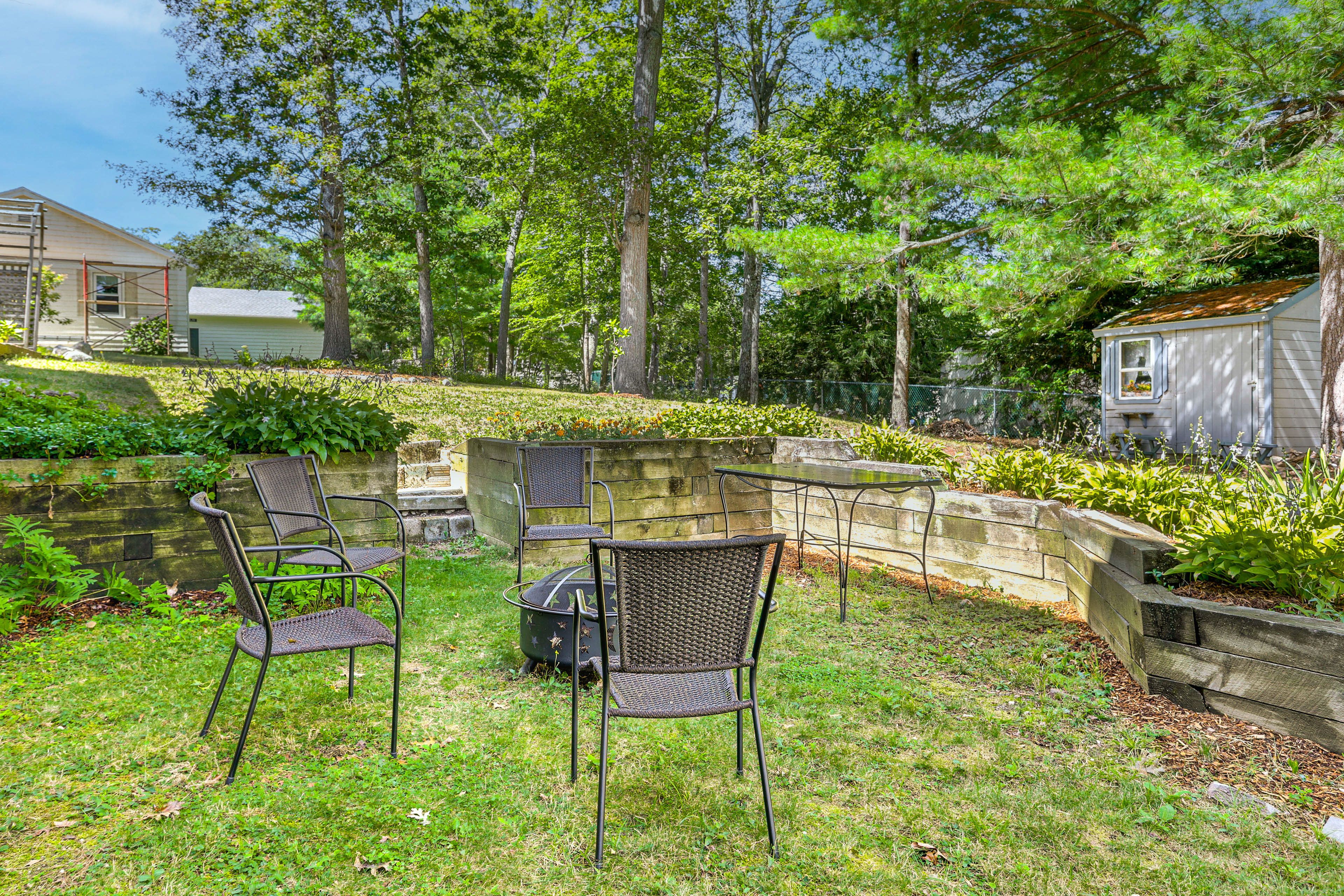 Spacious Yard | Wood-Burning Fire Pit