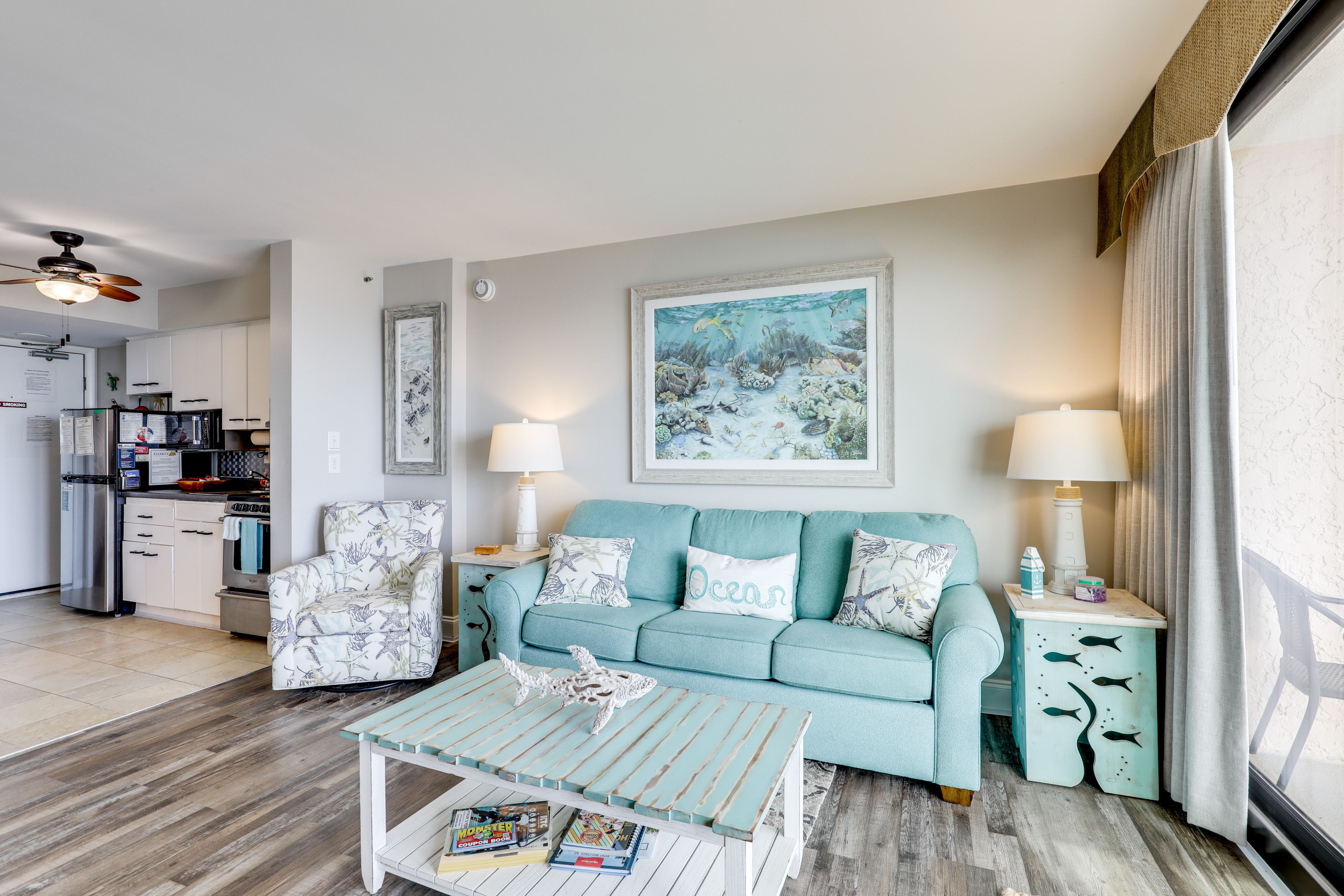 Living Room | Queen Sleeper Sofa | Smart TV