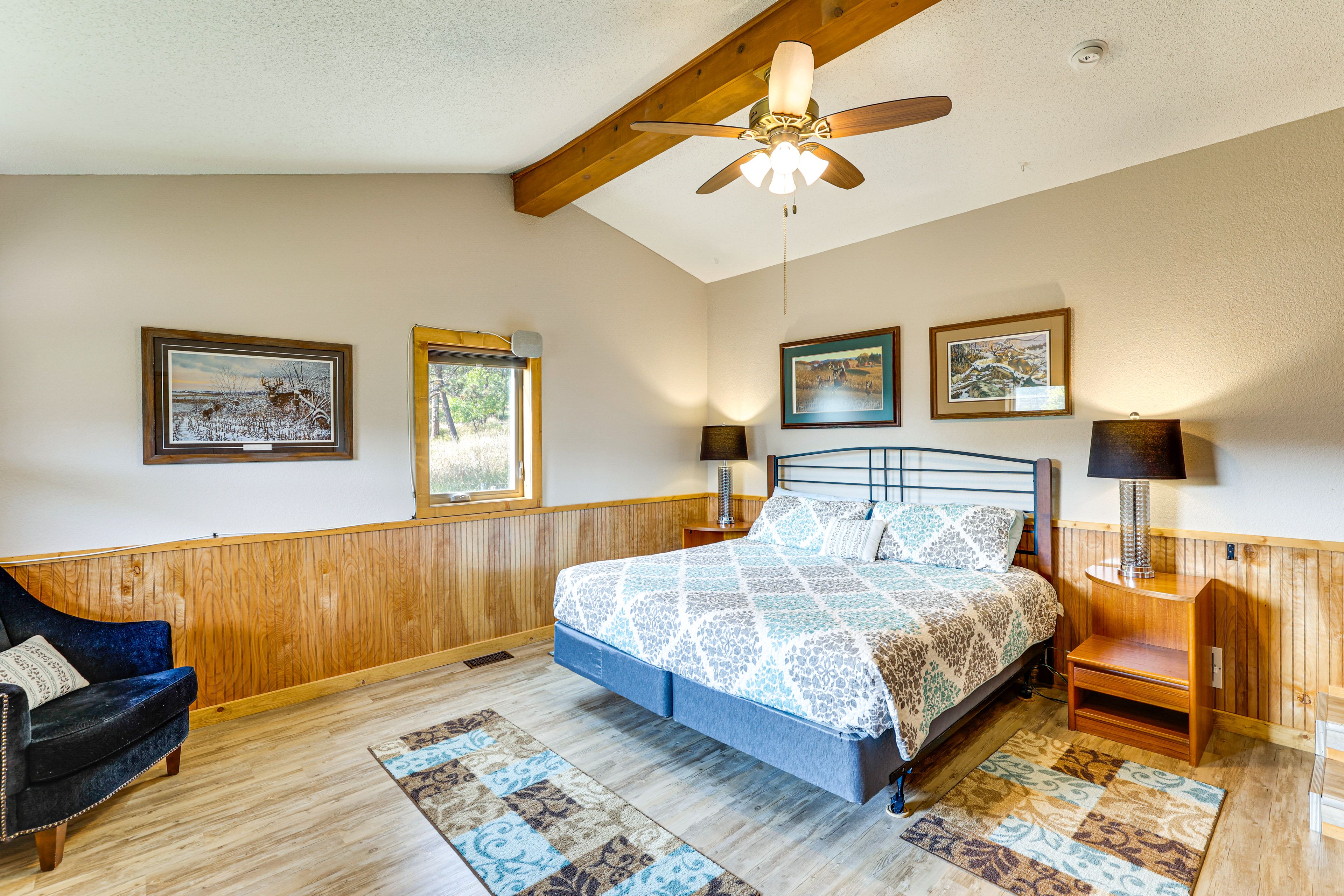 Bedroom 1 | King Bed | Linens Provided | Main Floor