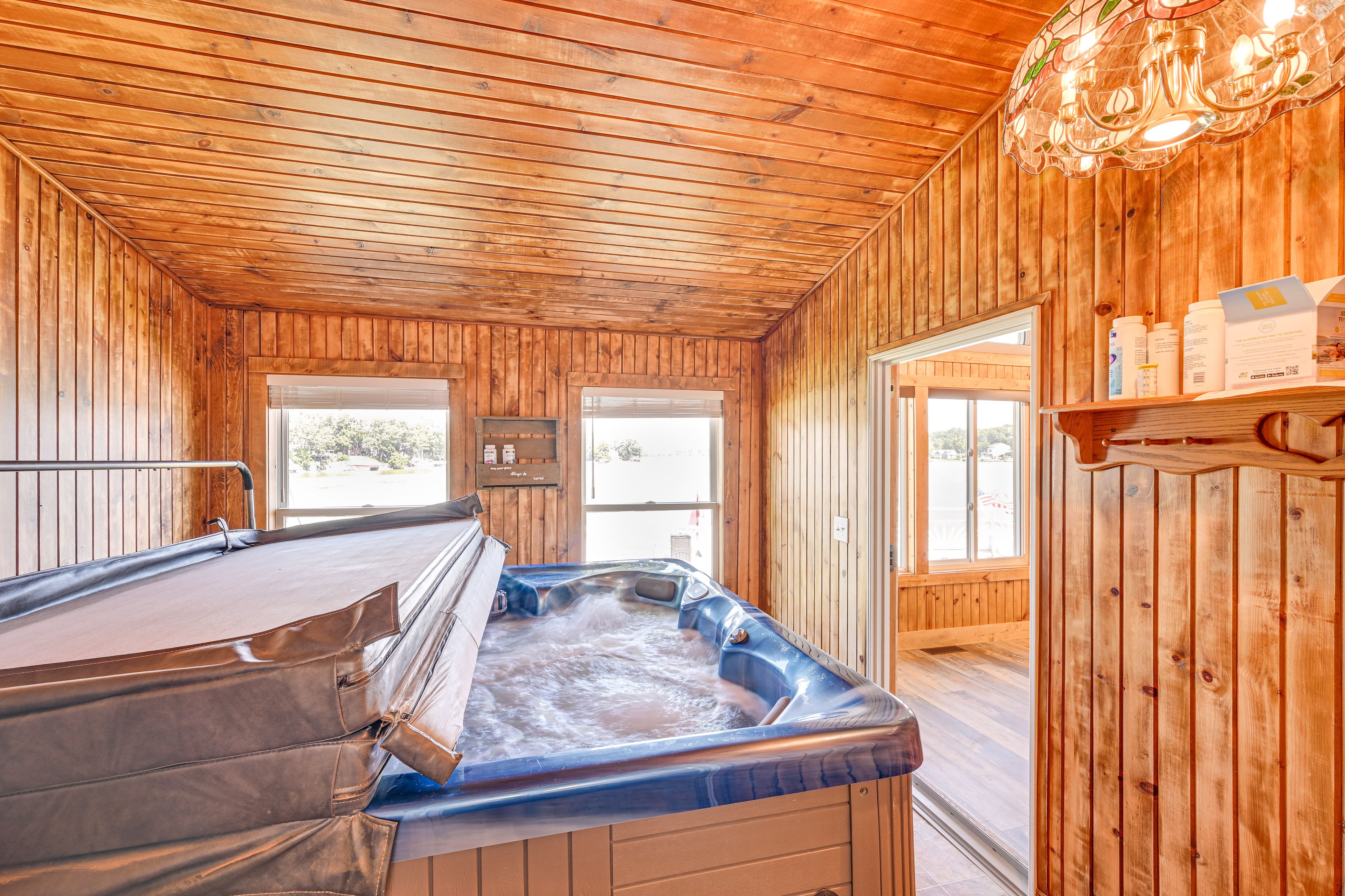 Indoor Hot Tub | 1st Floor
