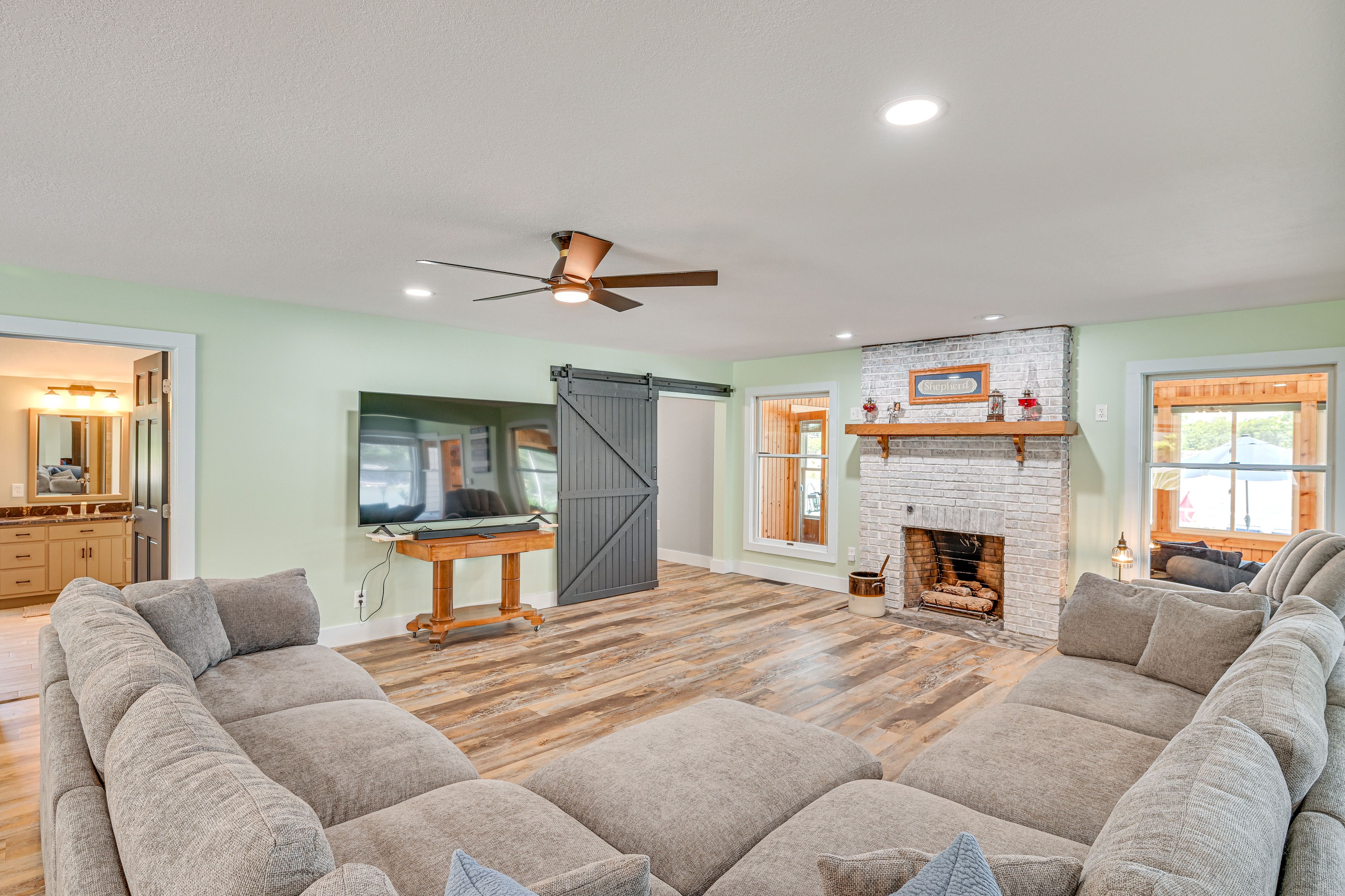 Living Room | Smart TV | Central A/C | 1st Floor