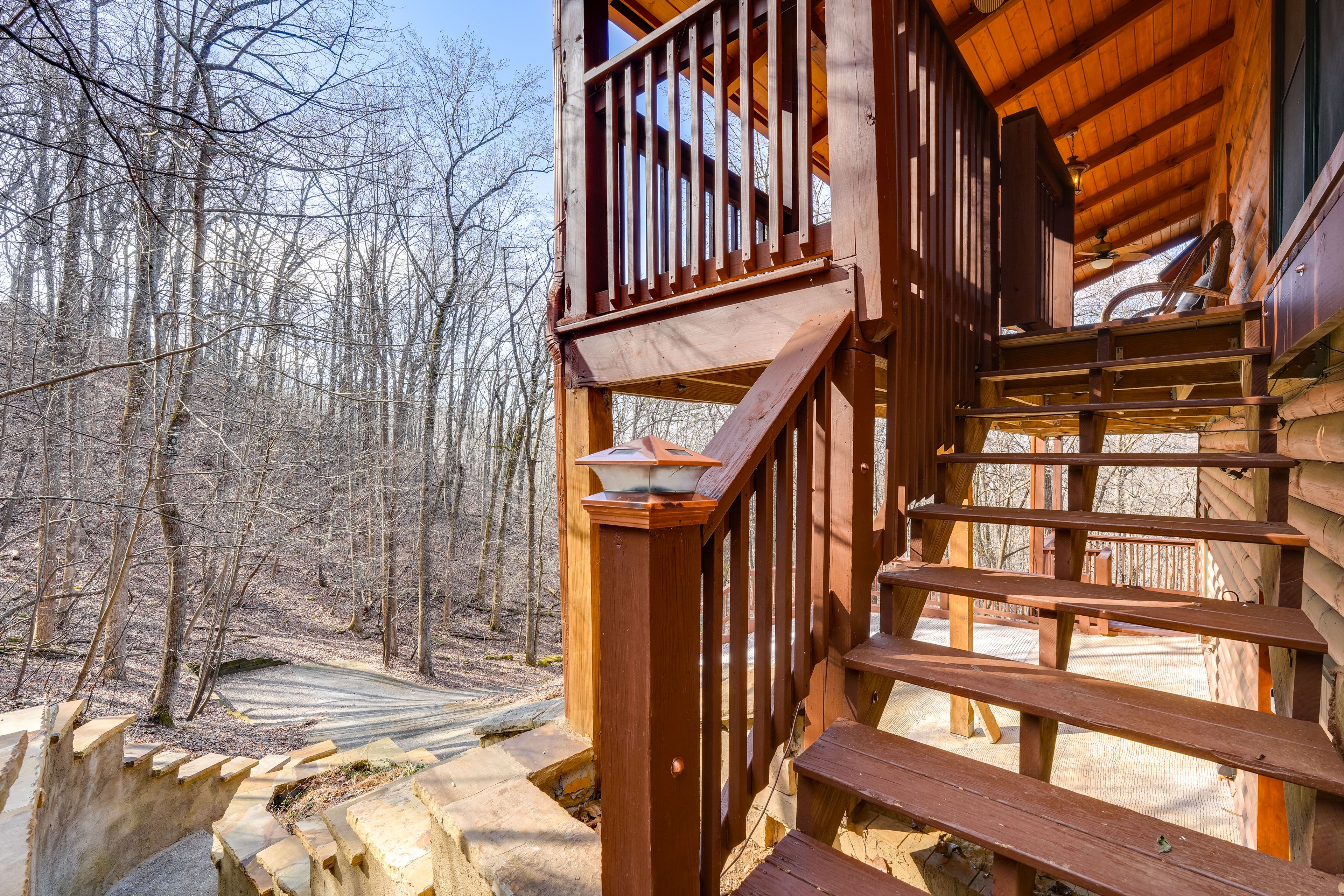 Stairs to Front Door