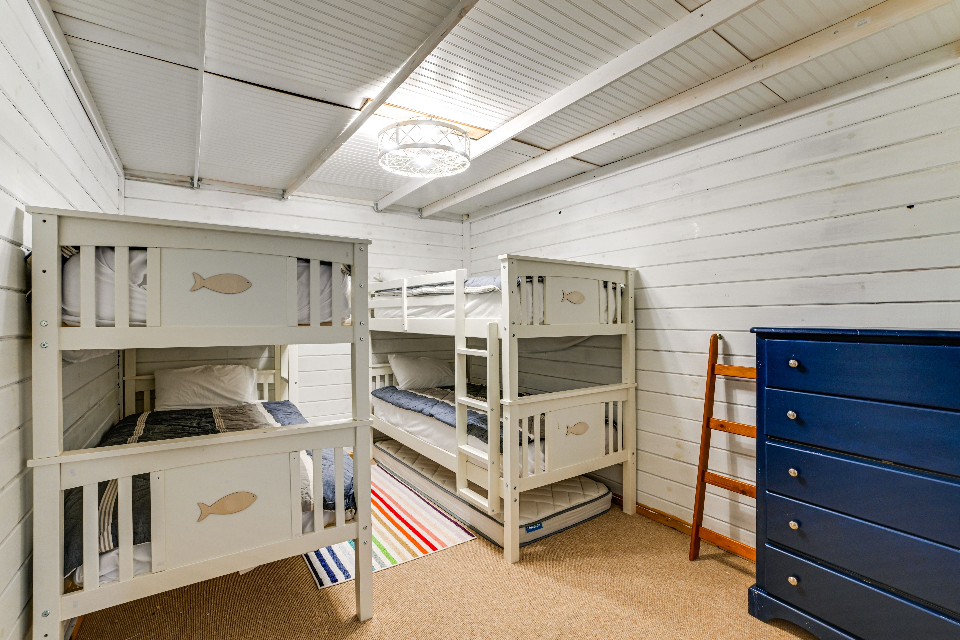 Bedroom 4 | 2 Twin Bunk Beds | Basement