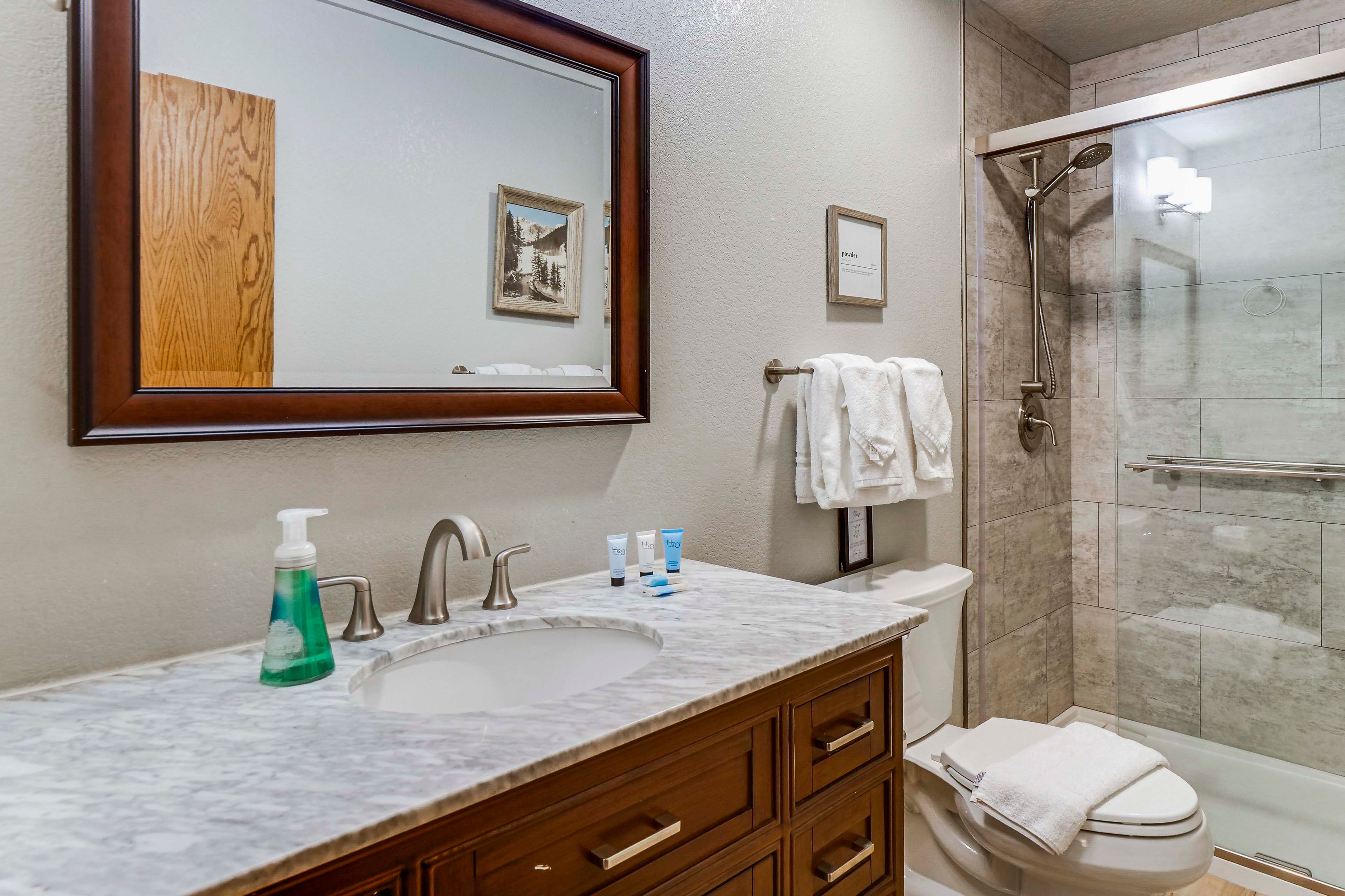 Full Bath | Towels | Hair Dryer