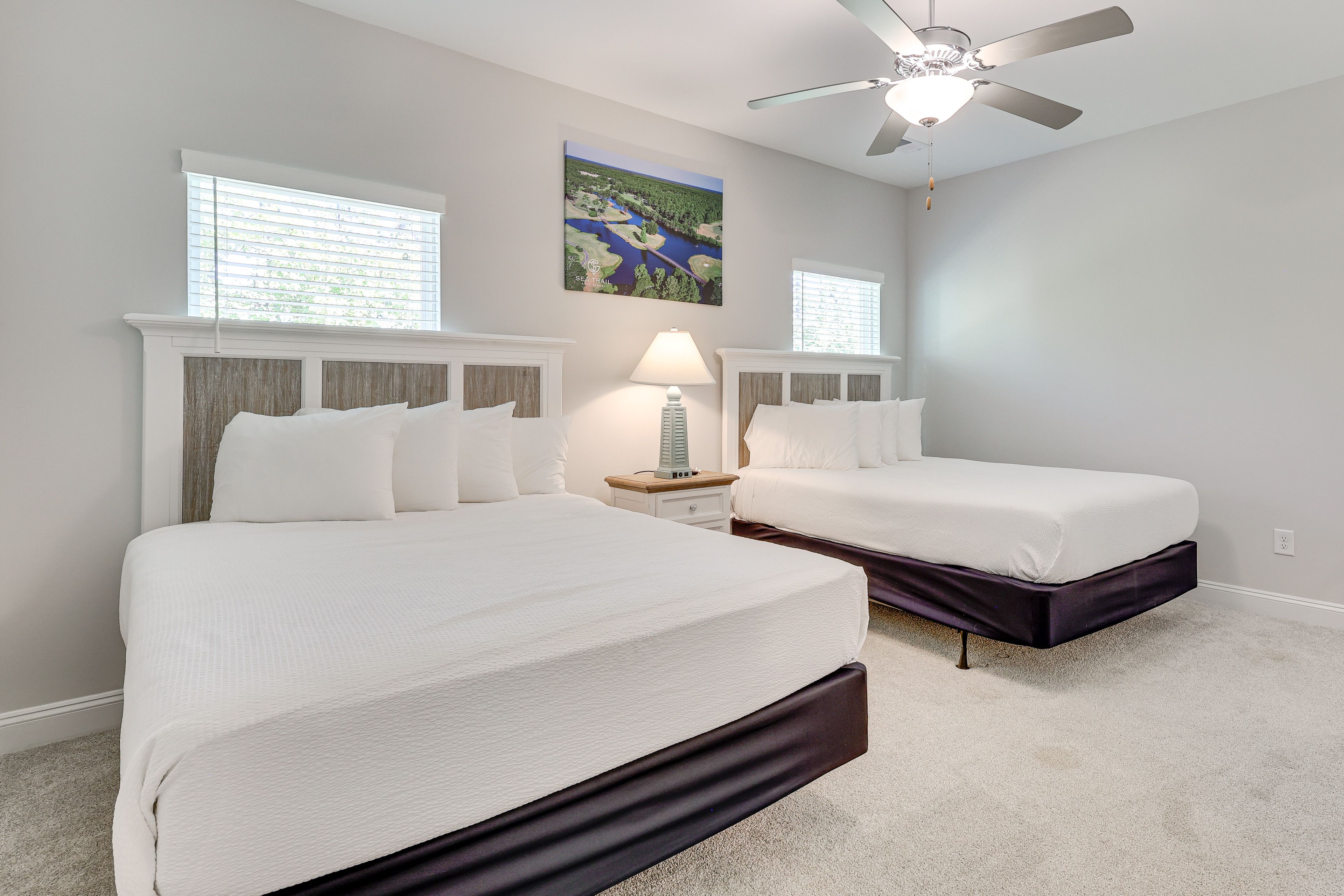 Bedroom 1 | 2 Queen Beds | En-Suite Bathroom