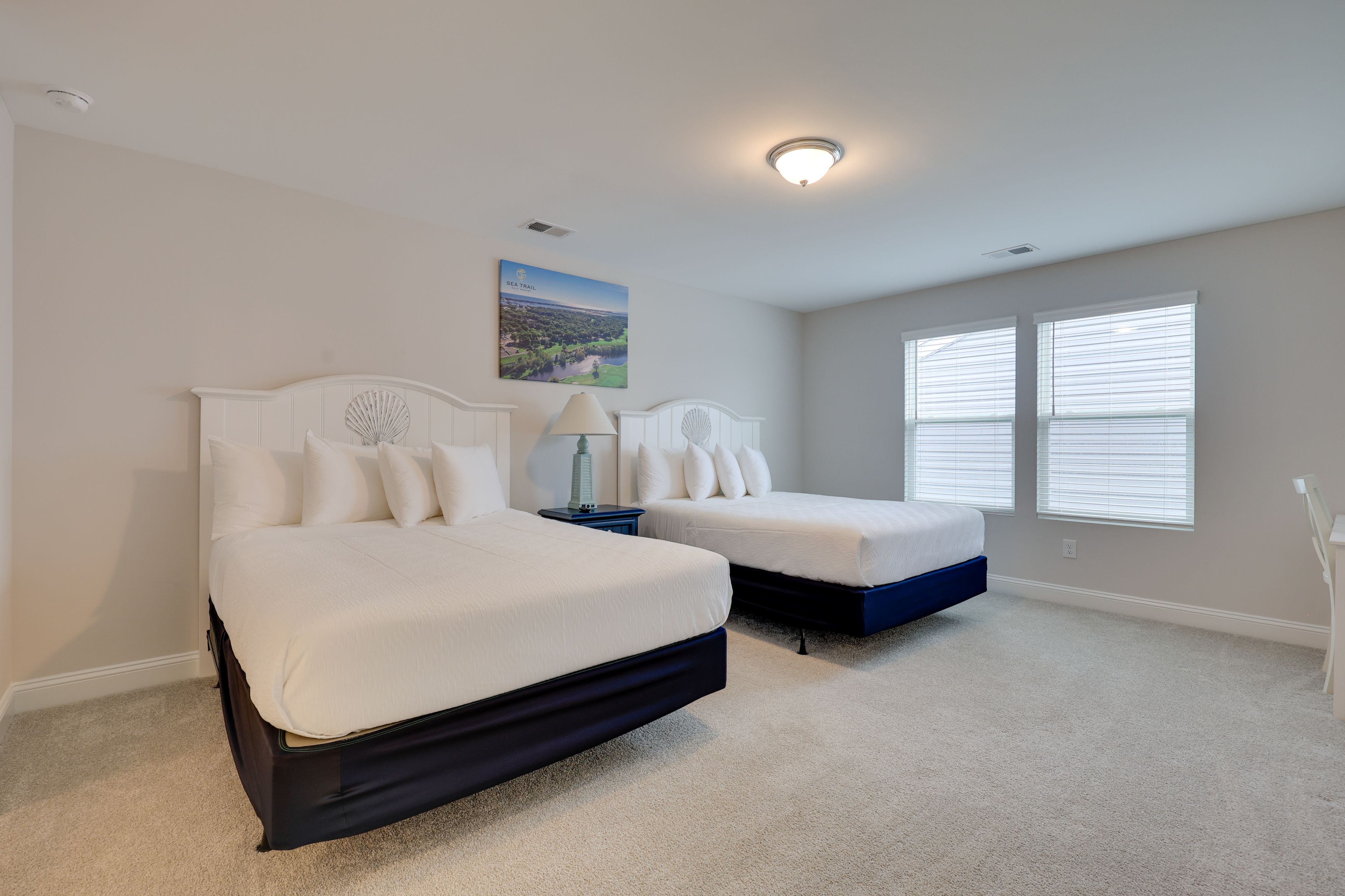 Bedroom 3 | 2 Queen Beds | Smart TV | Desk | 2nd Floor