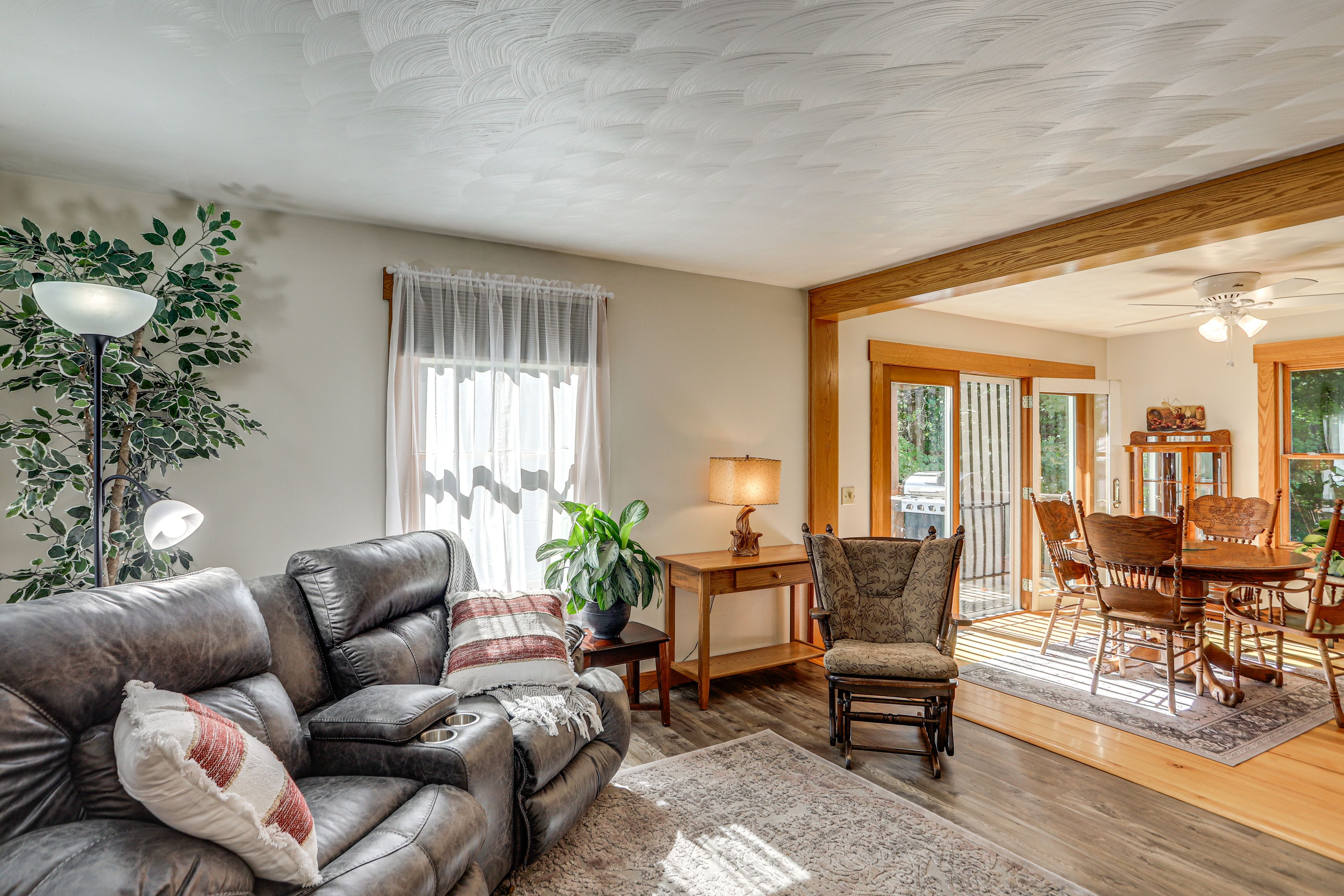 Living Room | Upper Level | Fireplace