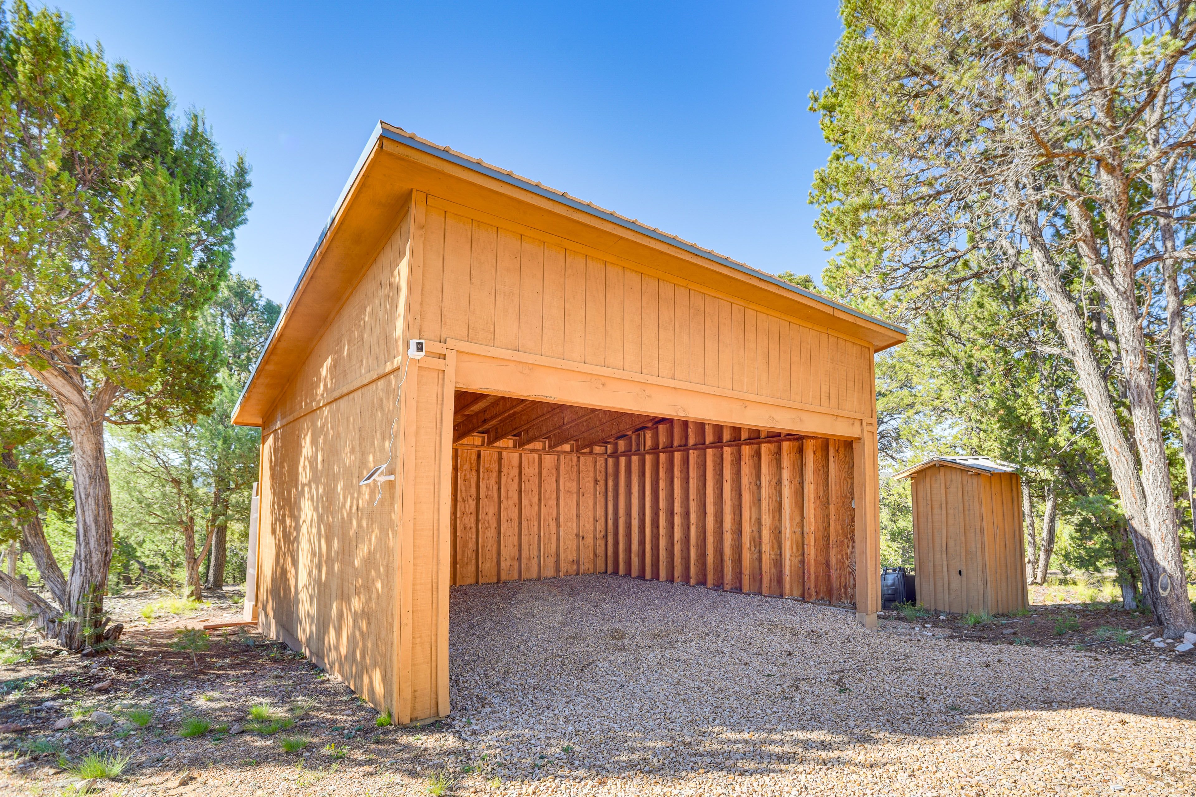 Parking | Carport (1 Vehicle) | Gravel Driveway (Ample Space)