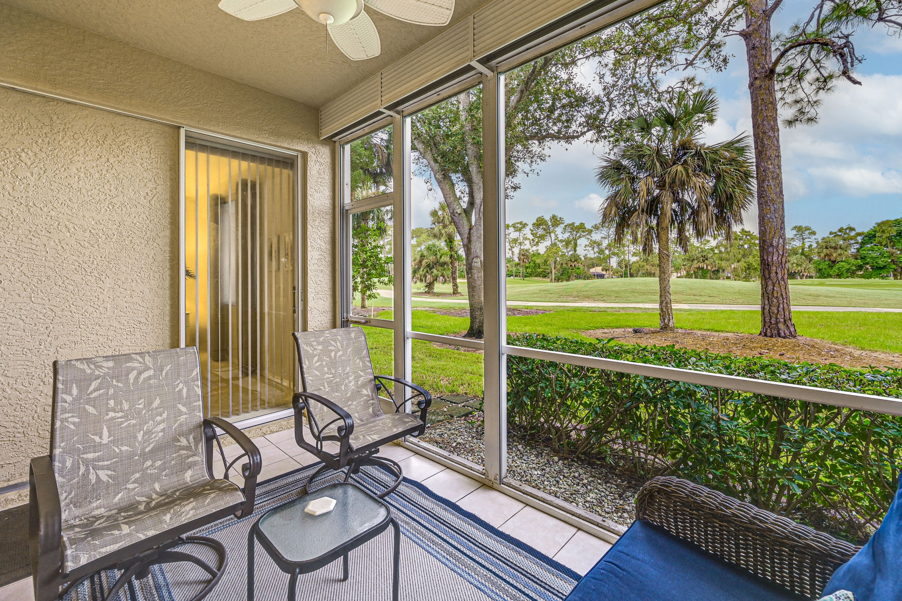 Screened Porch | Golf Course View