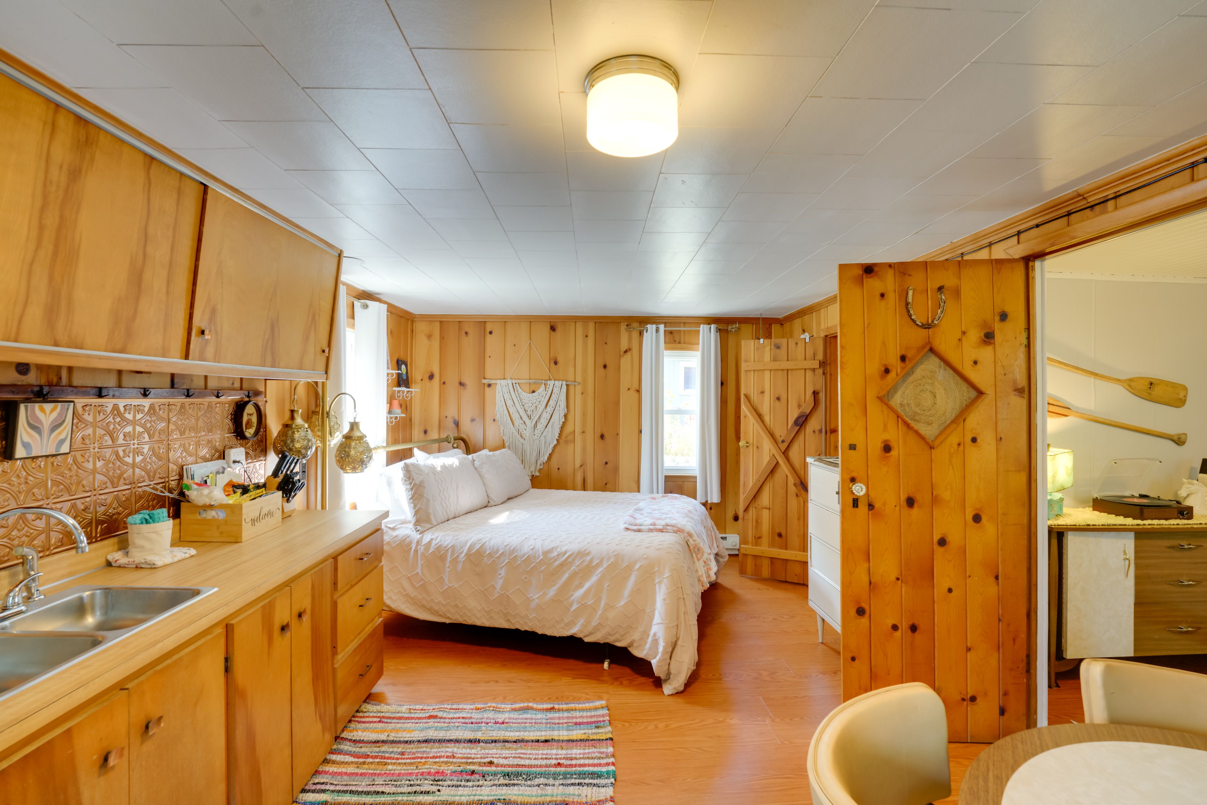 Studio | Sleeping Area | Full Bed | Linens Provided | Smart TV