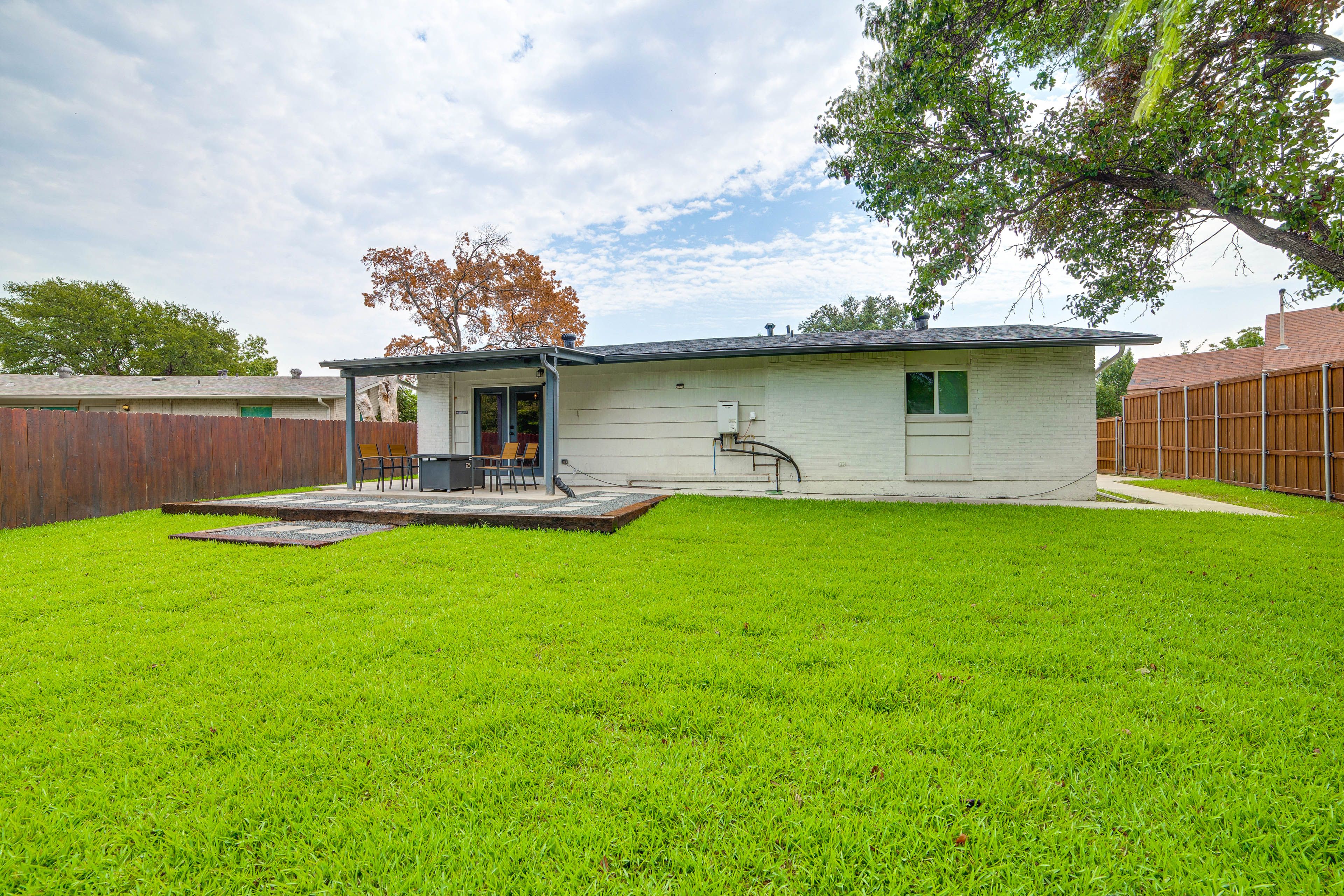 House Exterior | Fenced Backyard