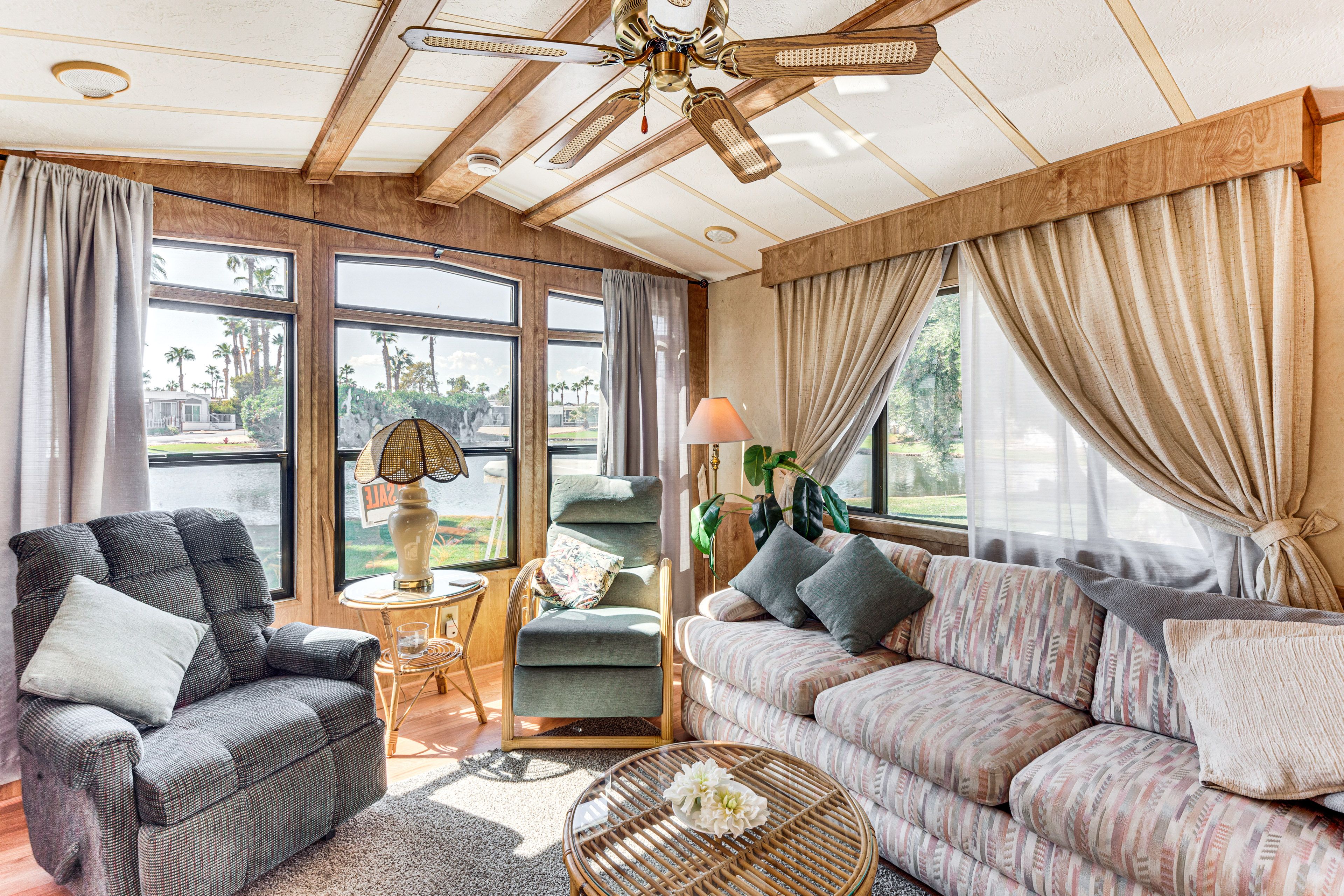 Living Room | Queen Sleeper Sofa | Flat-Screen TV