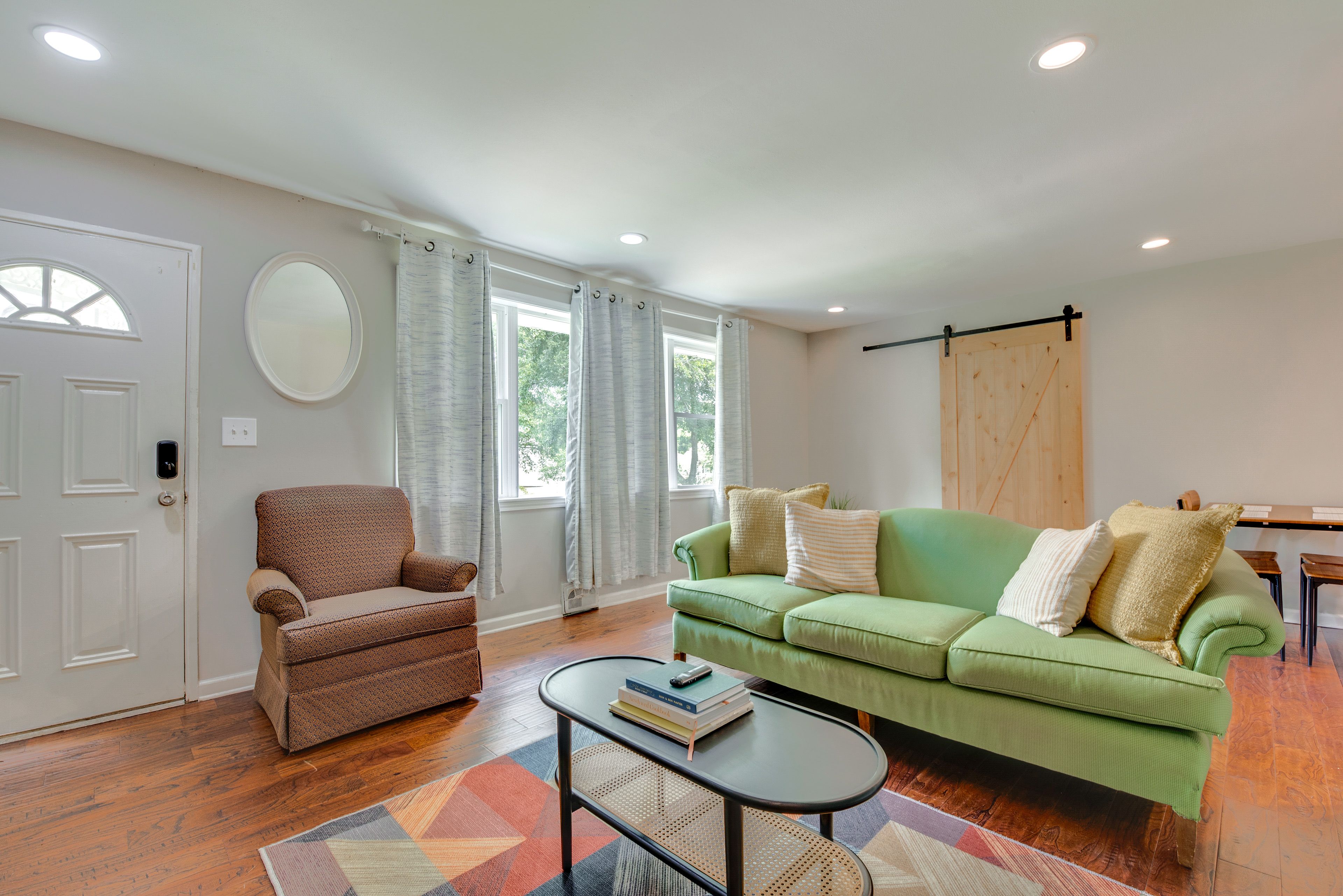Living Room | Smart TV | Books