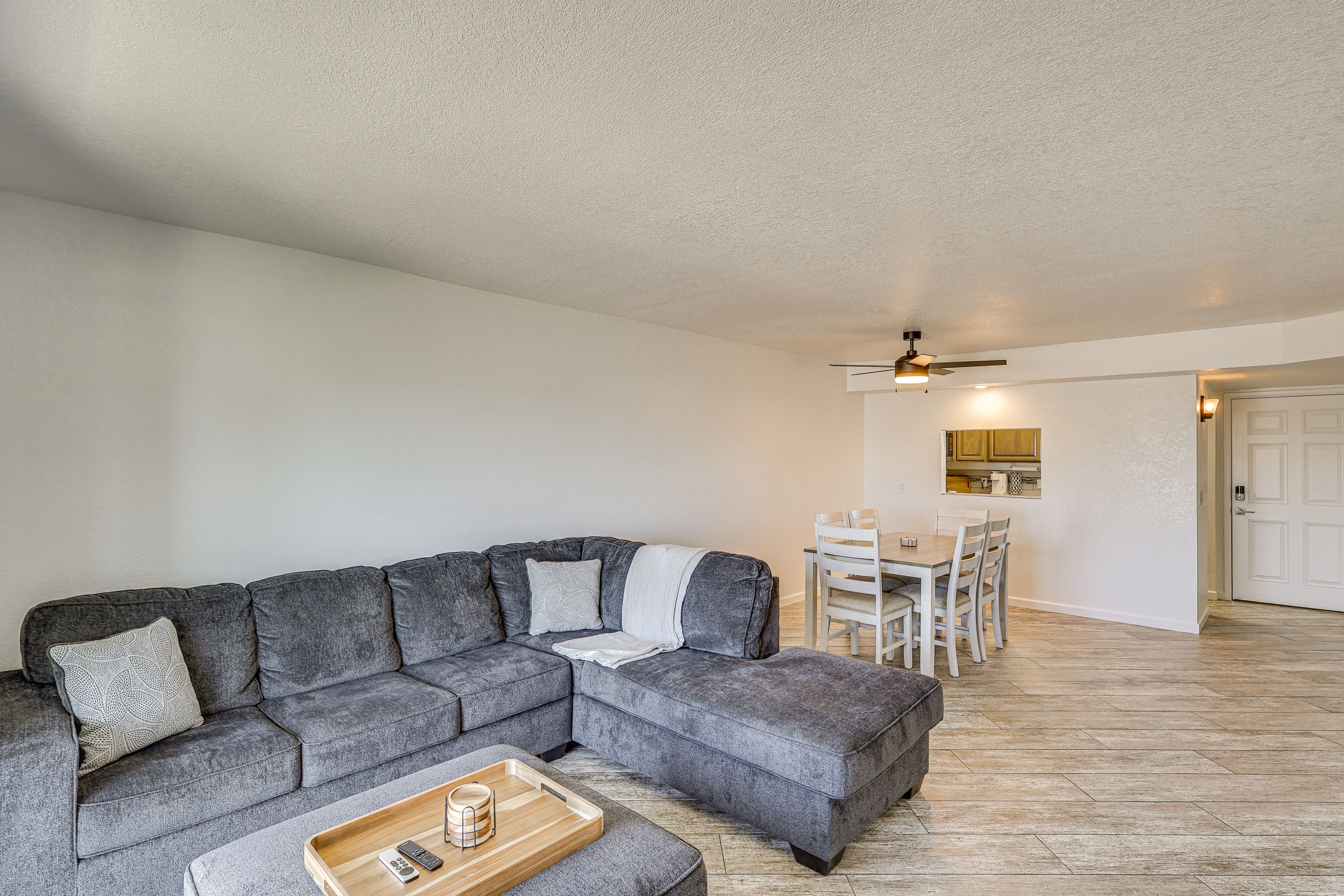 Living Room | Single-Story Unit | 2nd-Floor Condo