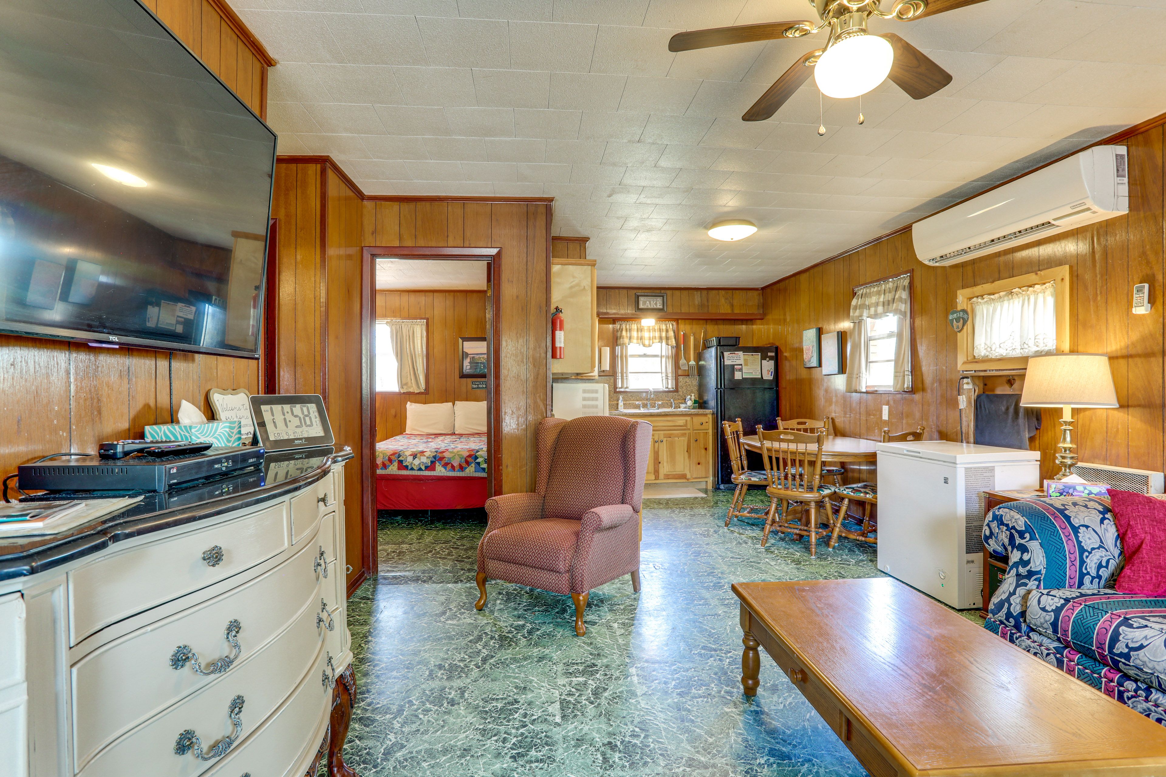 Living Space | Free WiFi | Mini-Split A/C & Heating