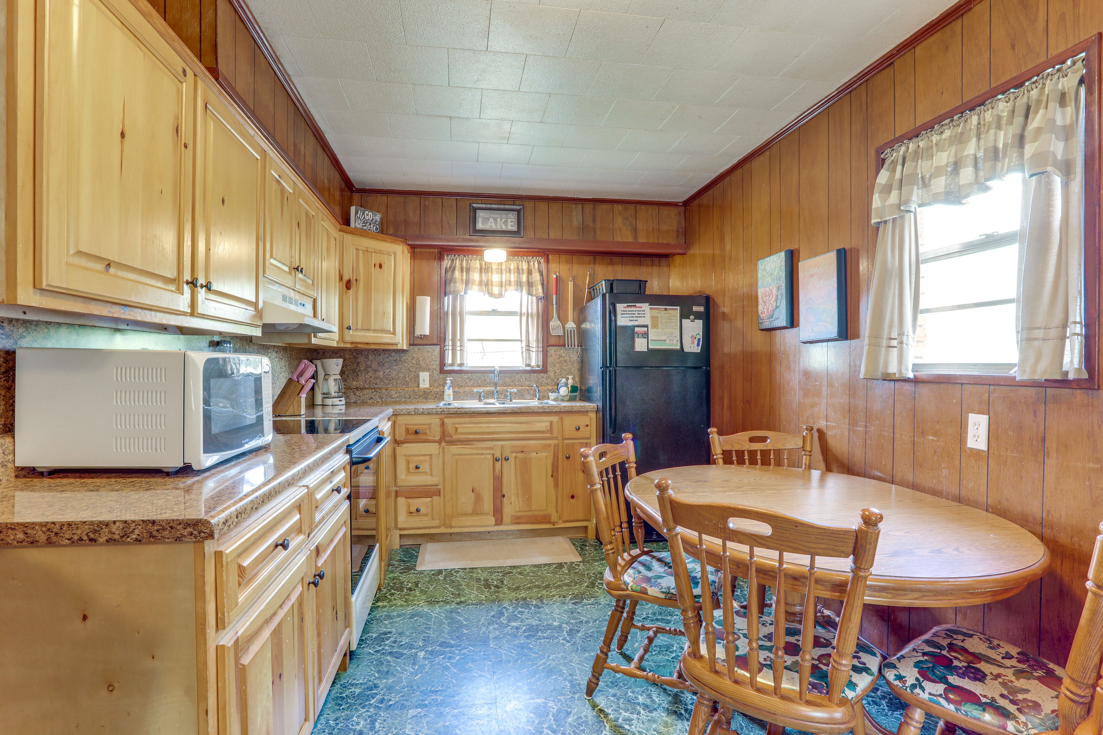 Kitchen & Dining Area | Drip Coffee Maker | Dishware & Flatware