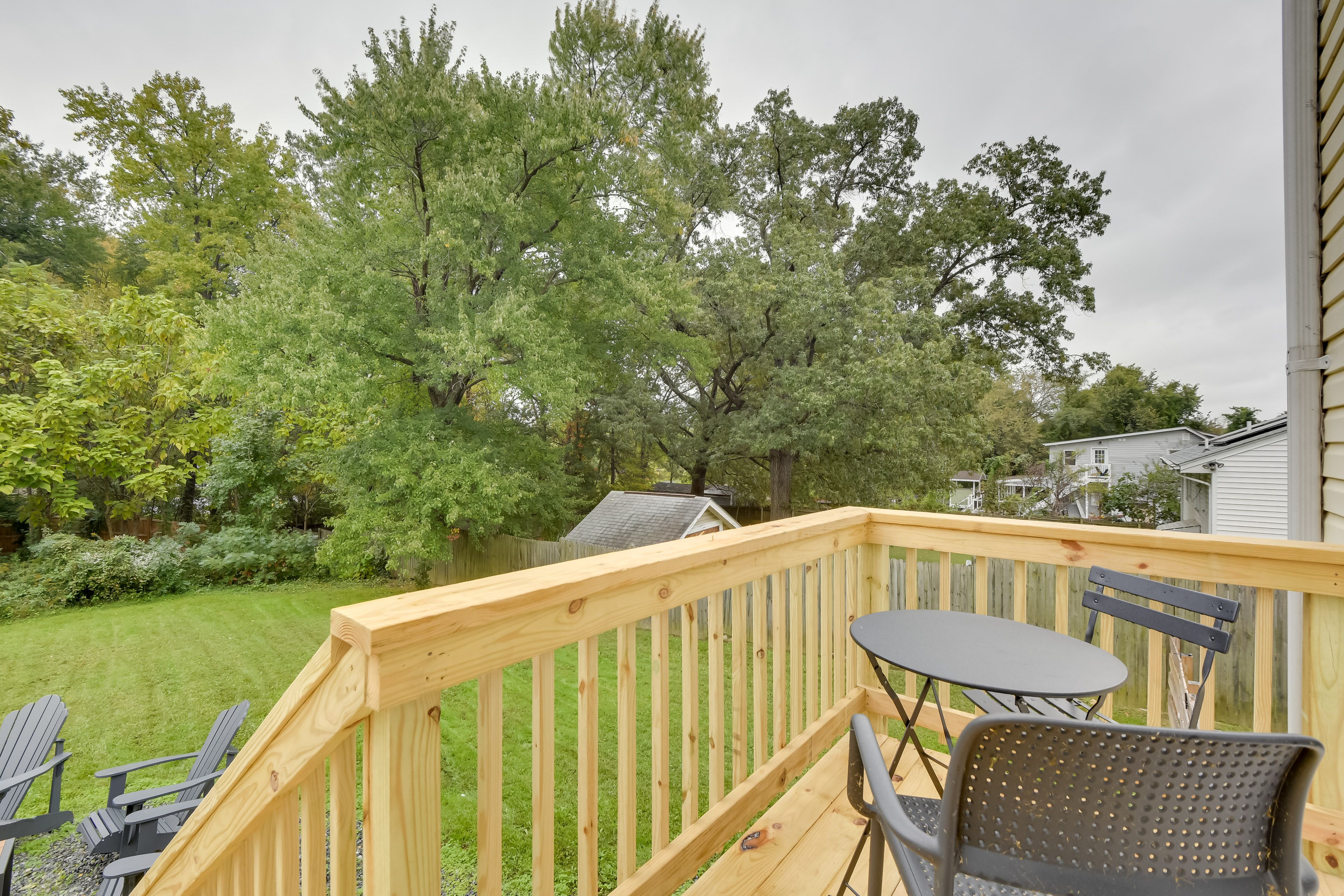 Rear Deck | Unit Entrance