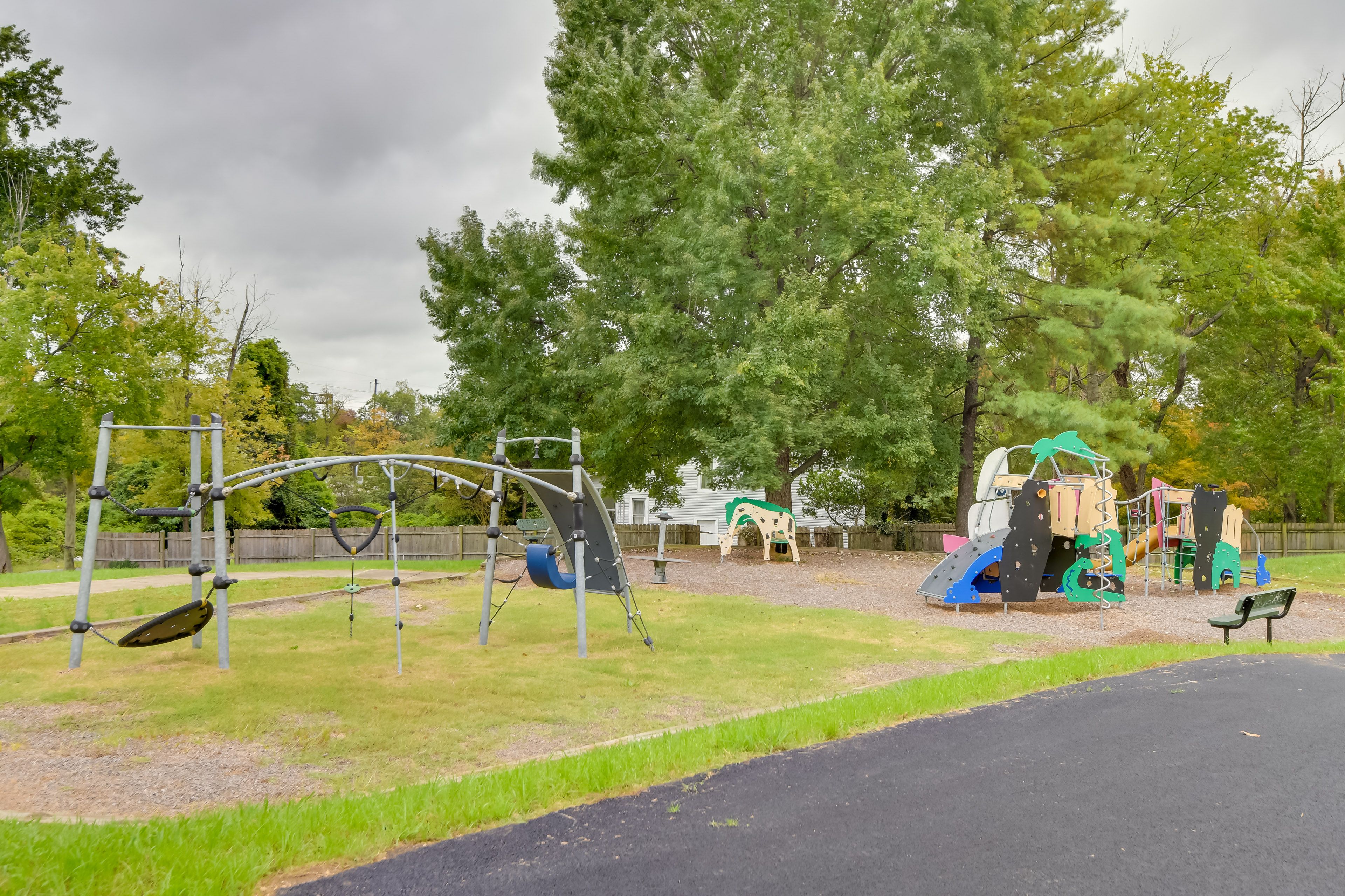 On-Site Park | Playground & Basketball Court