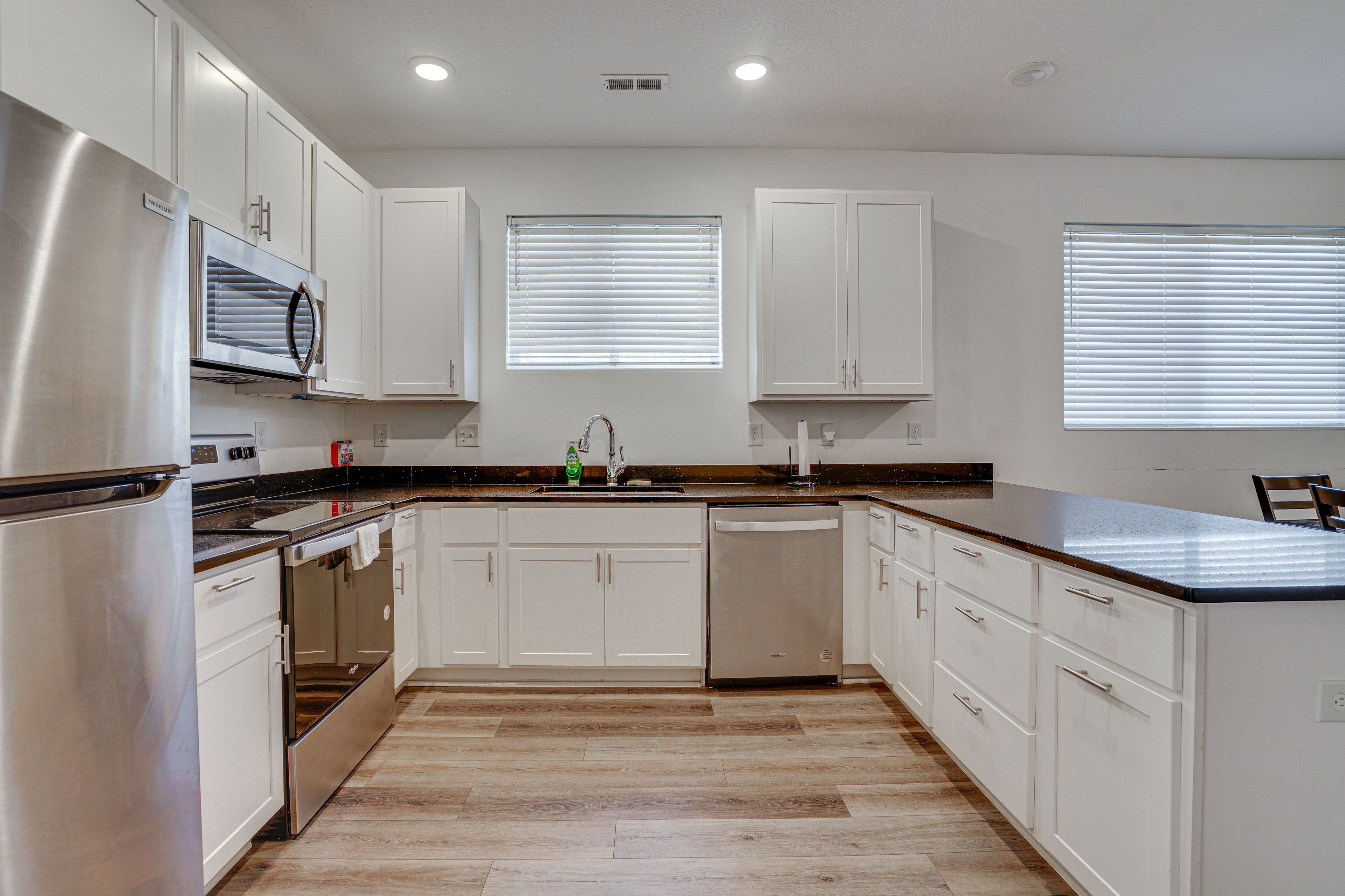 Kitchen | Single-Story Duplex Home