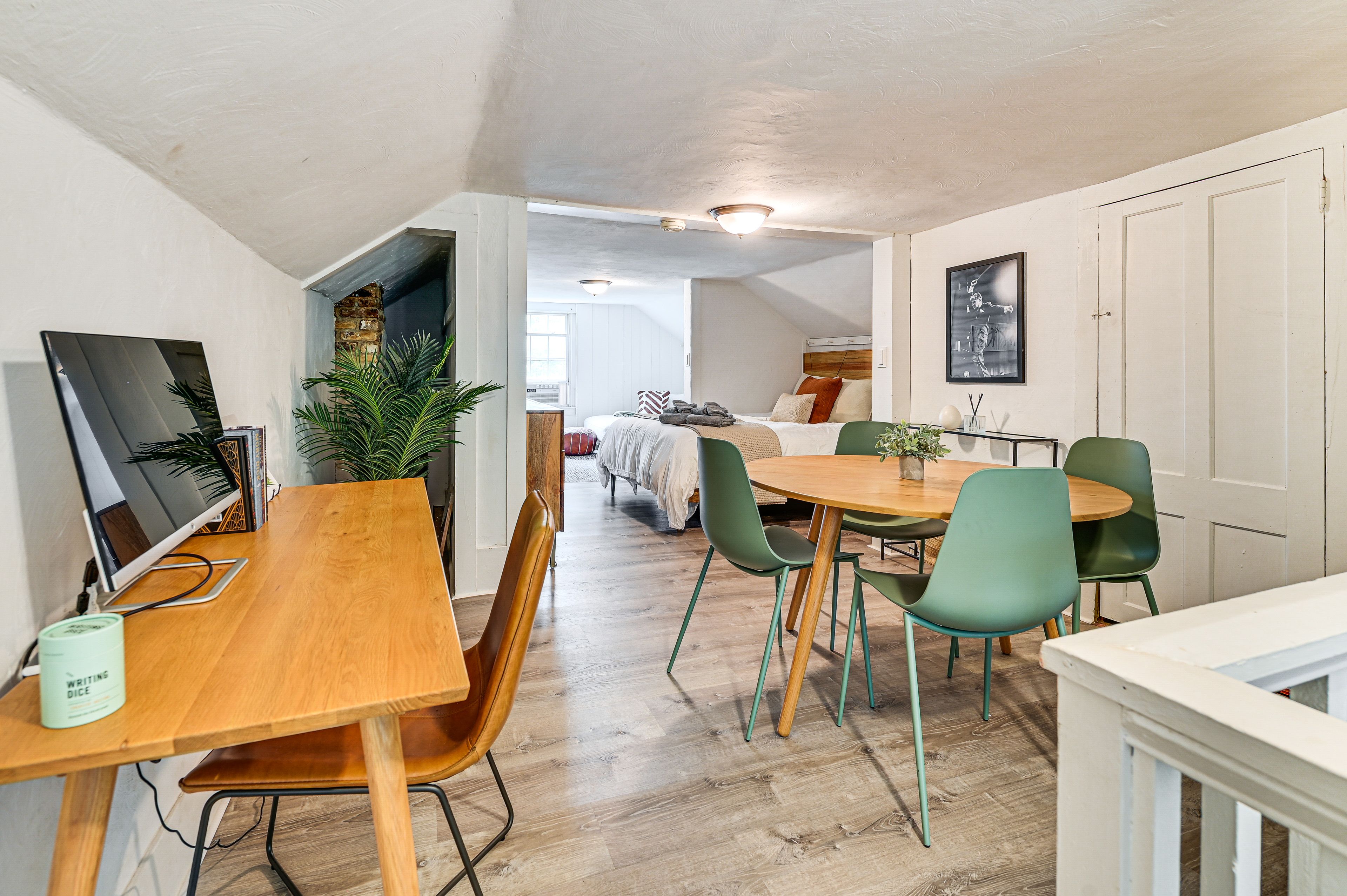 Workspace | 2nd Floor | Desk w/ Monitor | Free WiFi