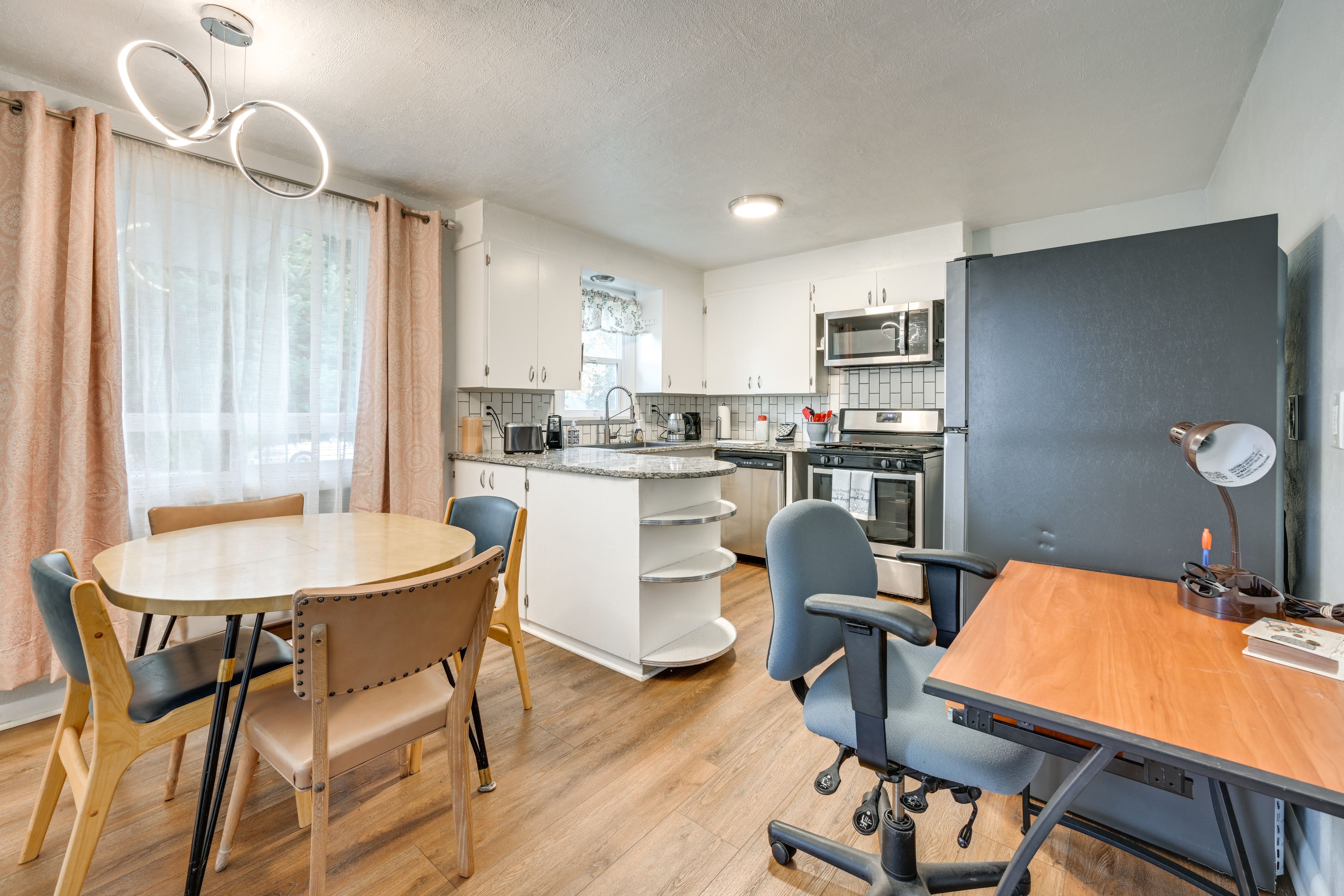 Kitchen | Drip Coffee Maker | Dishwasher | Dining Area
