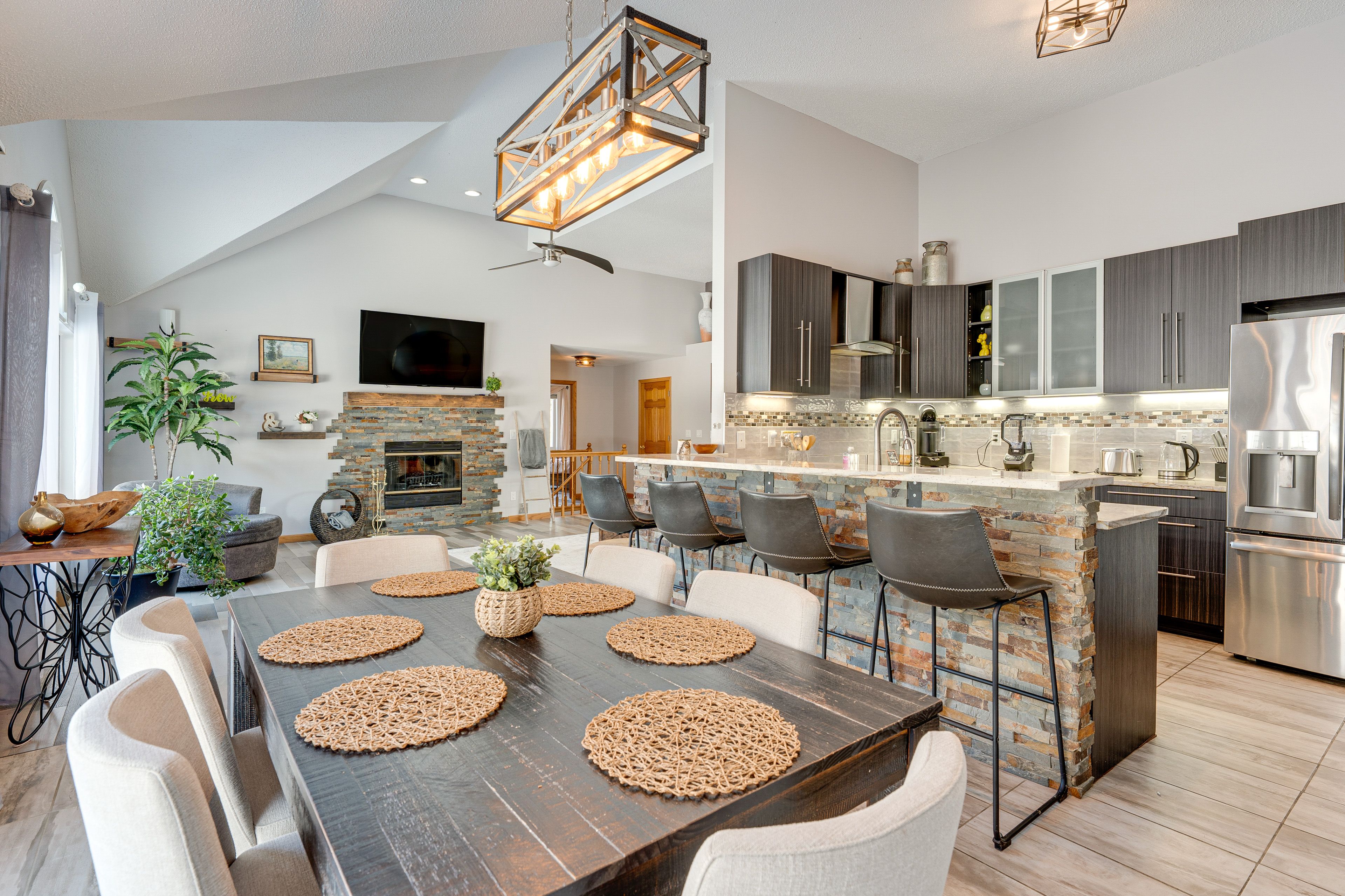 Dining Area | Kitchen | Living Room | Single-Story Home