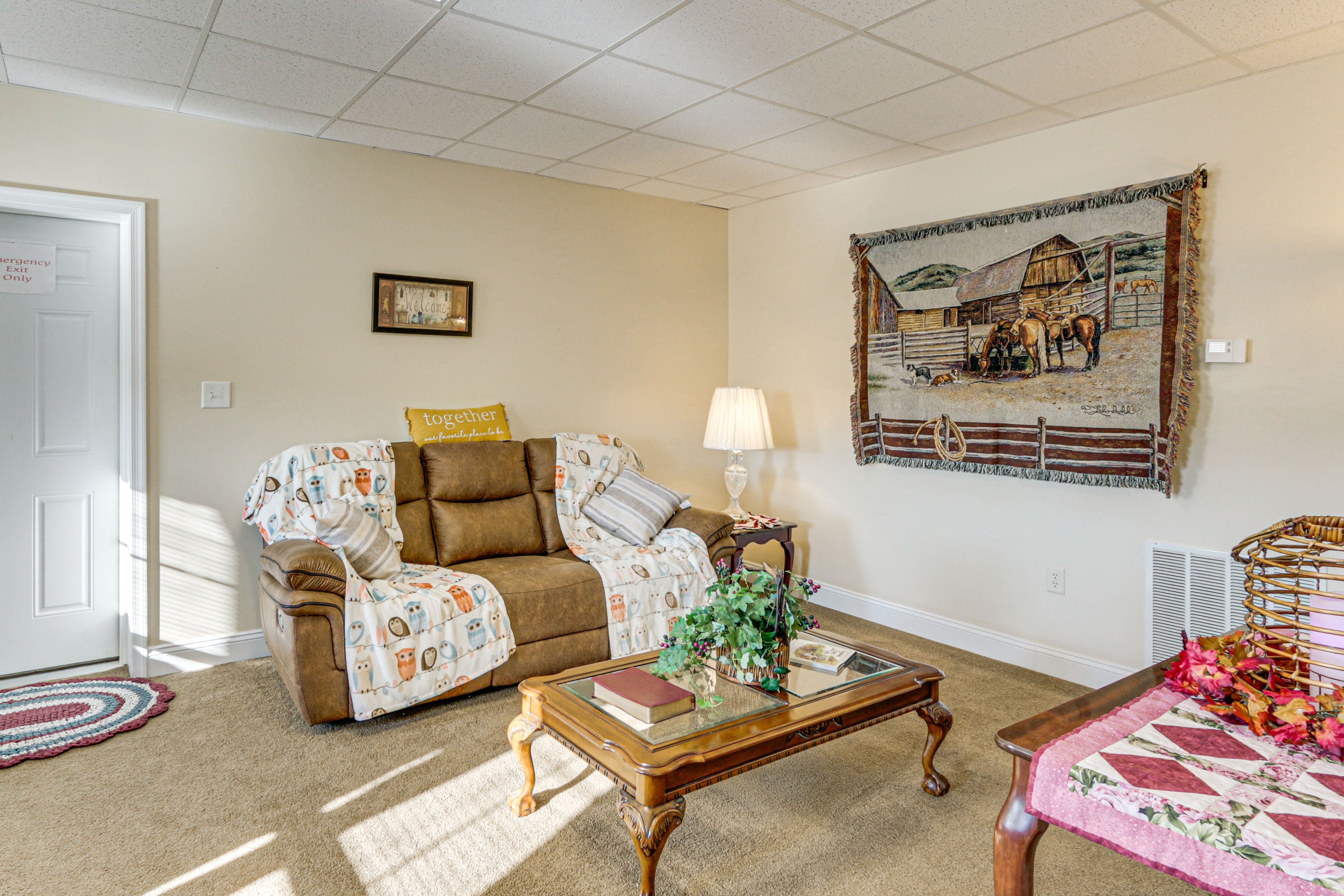 Living Room | Full Sleeper Sofa | 1st Floor