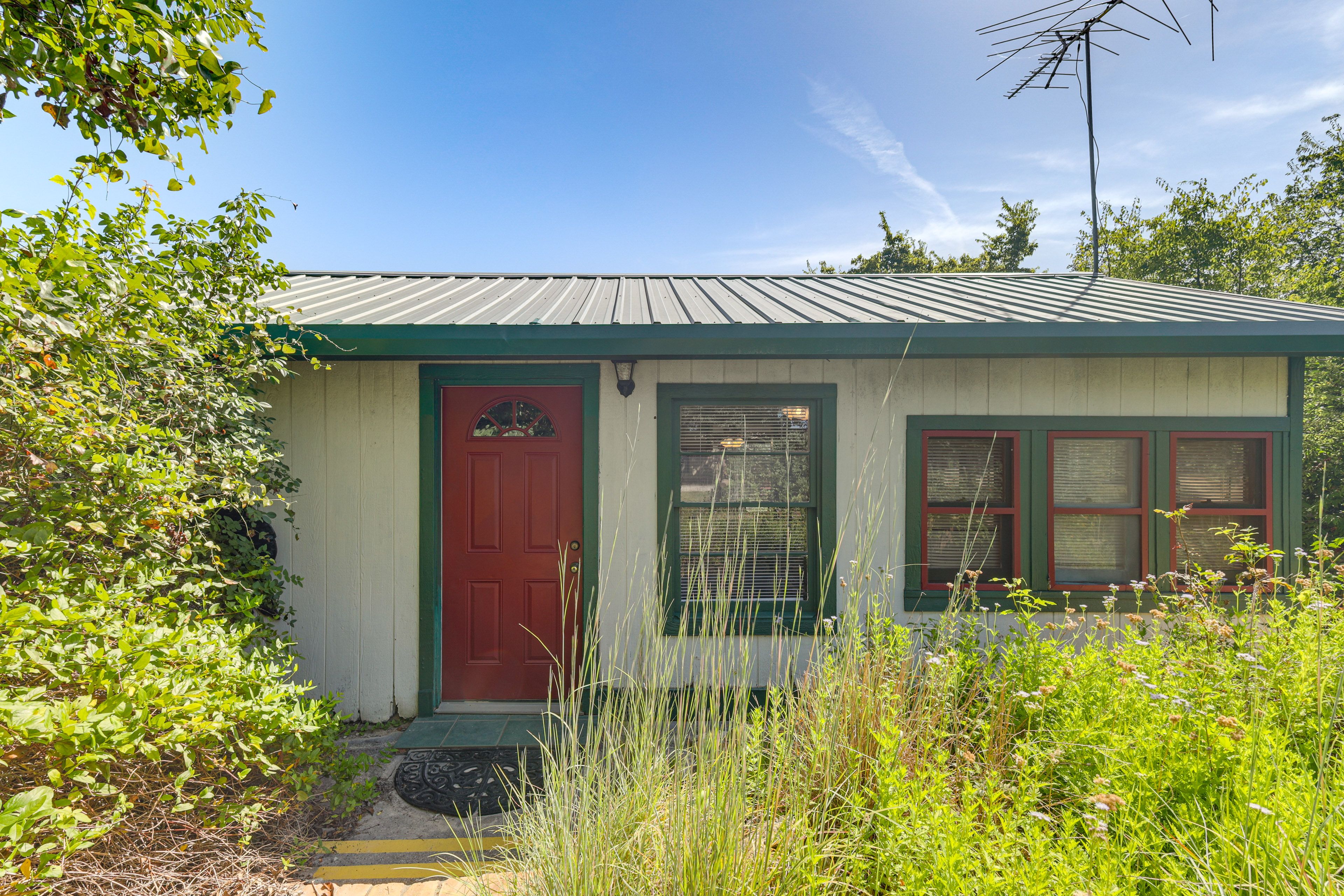 Cottage Exterior | Private Parking (3 Vehicles)