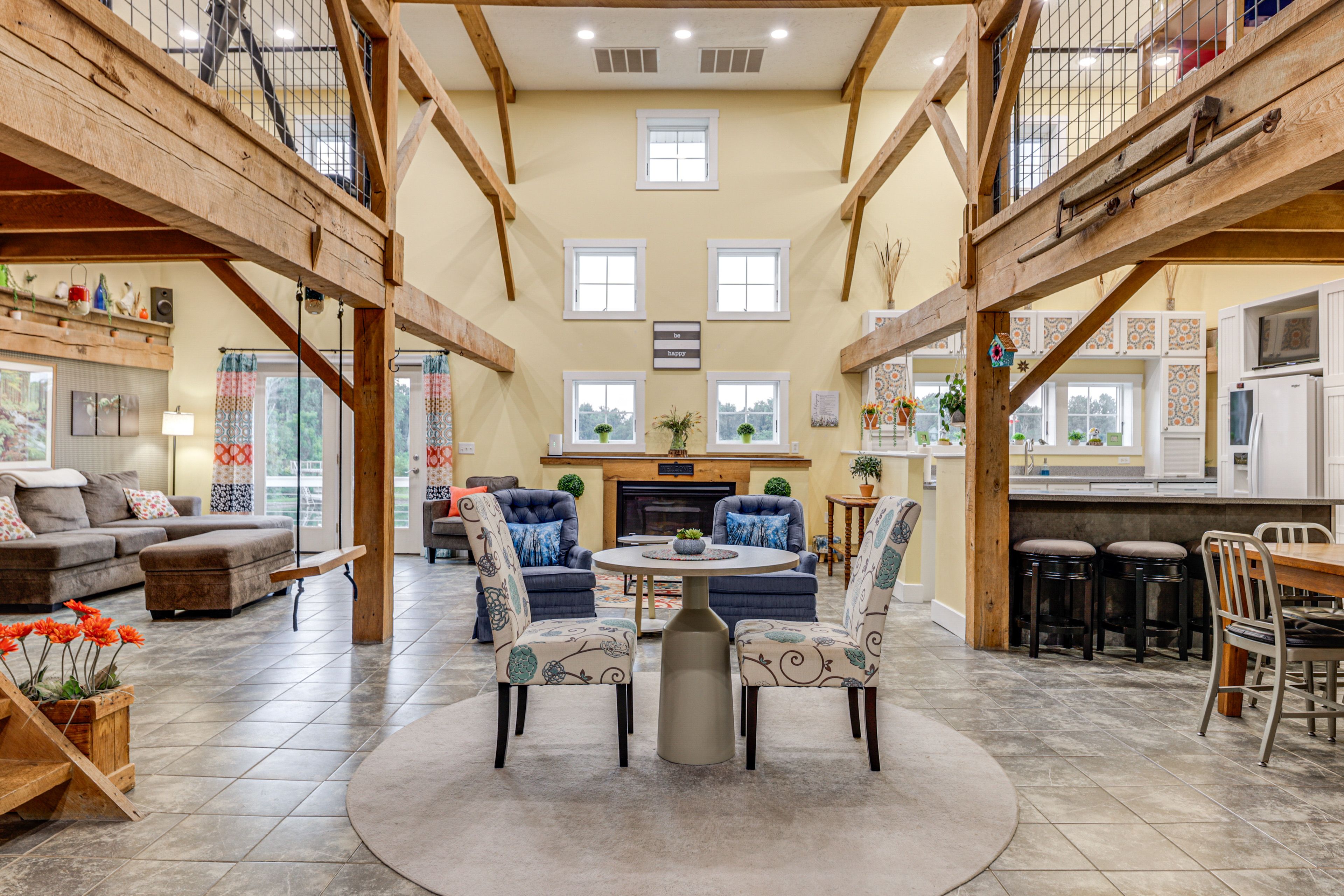 Property Interior | 3-Story Home | Free WiFi | Central A/C & Heating