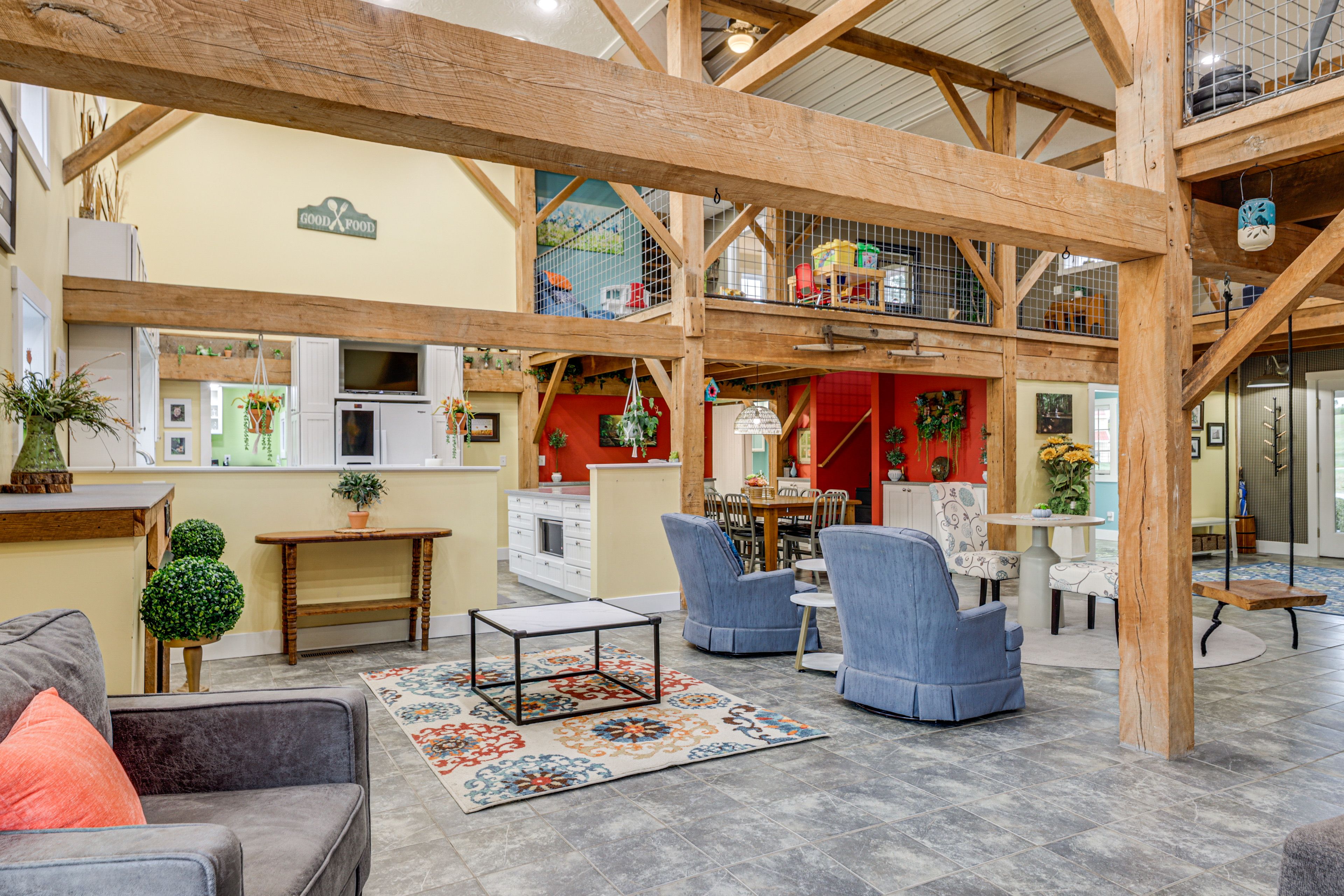 Living Room | 1st Floor | Decorative Fireplace