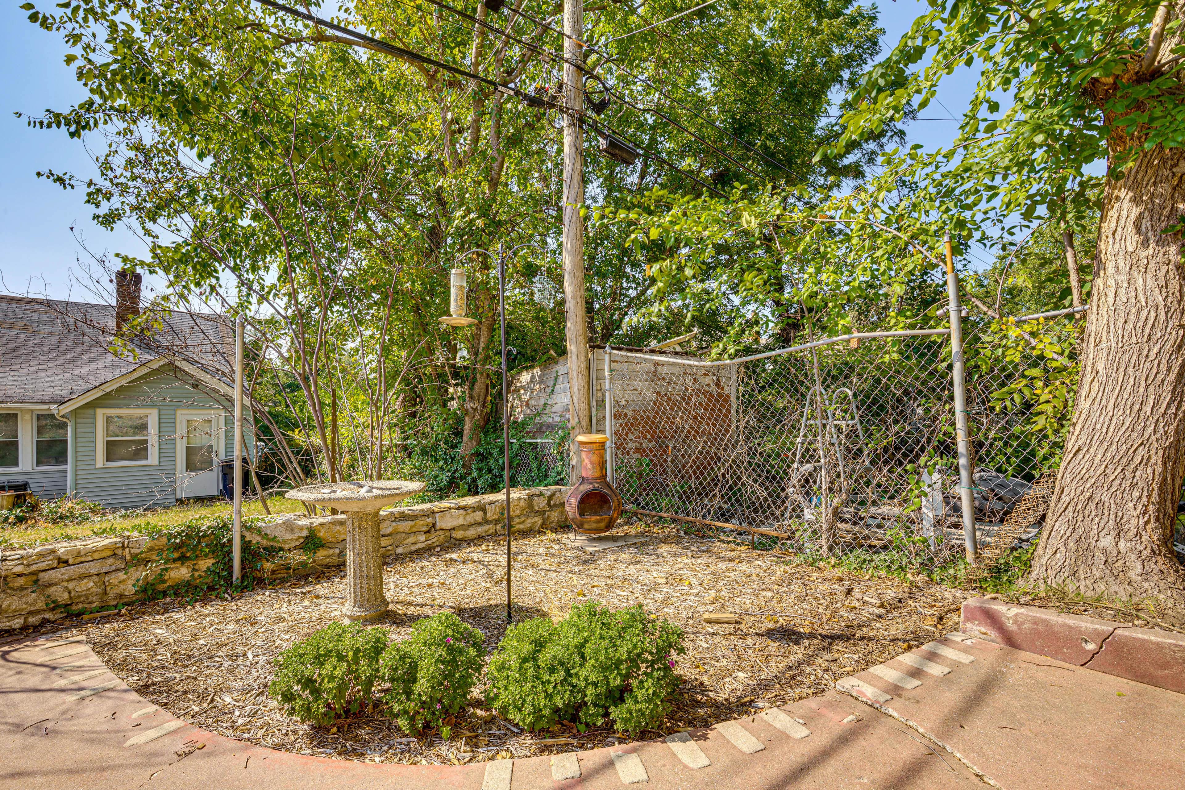 House Exterior | Chiminea