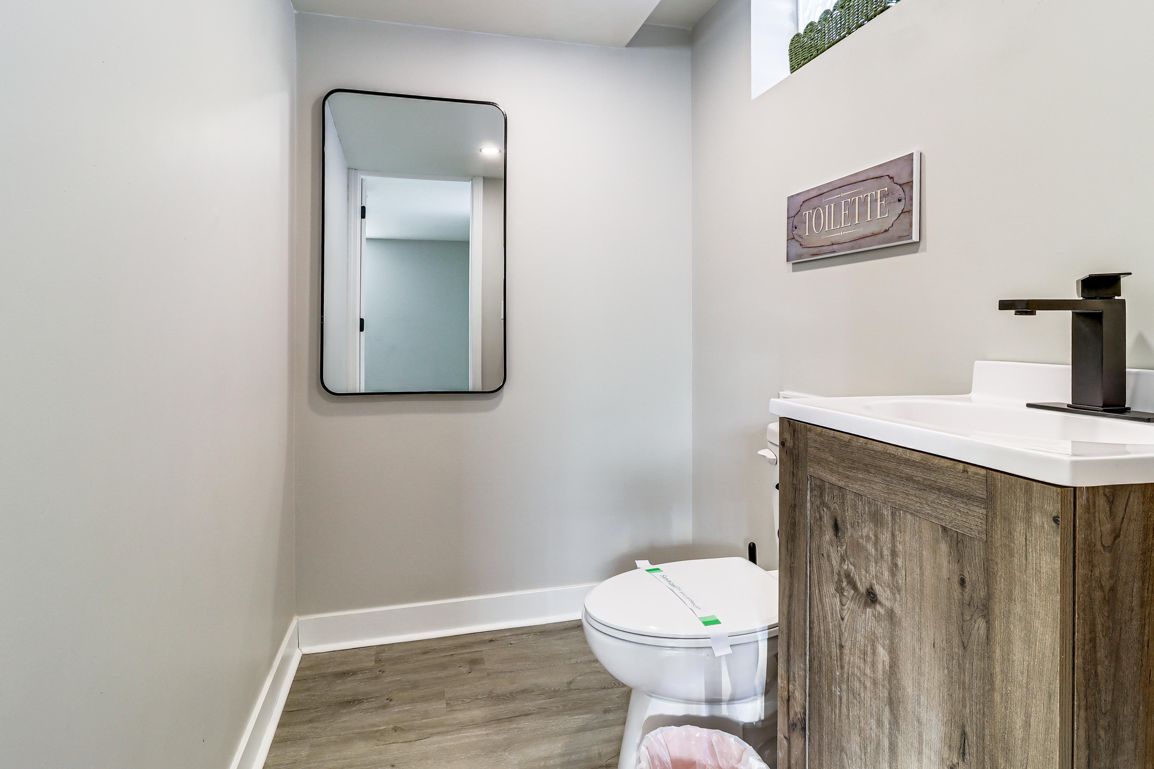 Half Bathroom | Basement