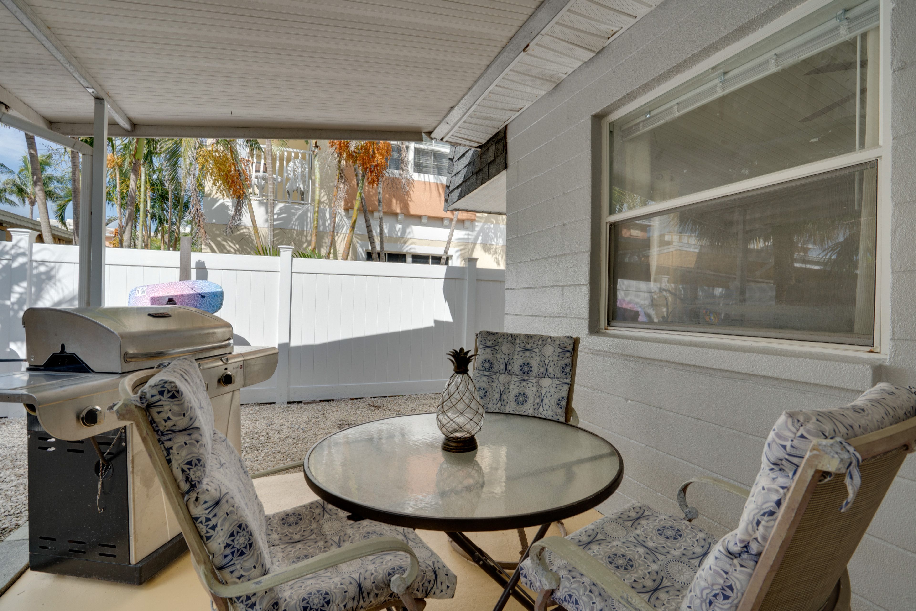 House Exterior | Covered Patio | Dining Area | Gas Grill