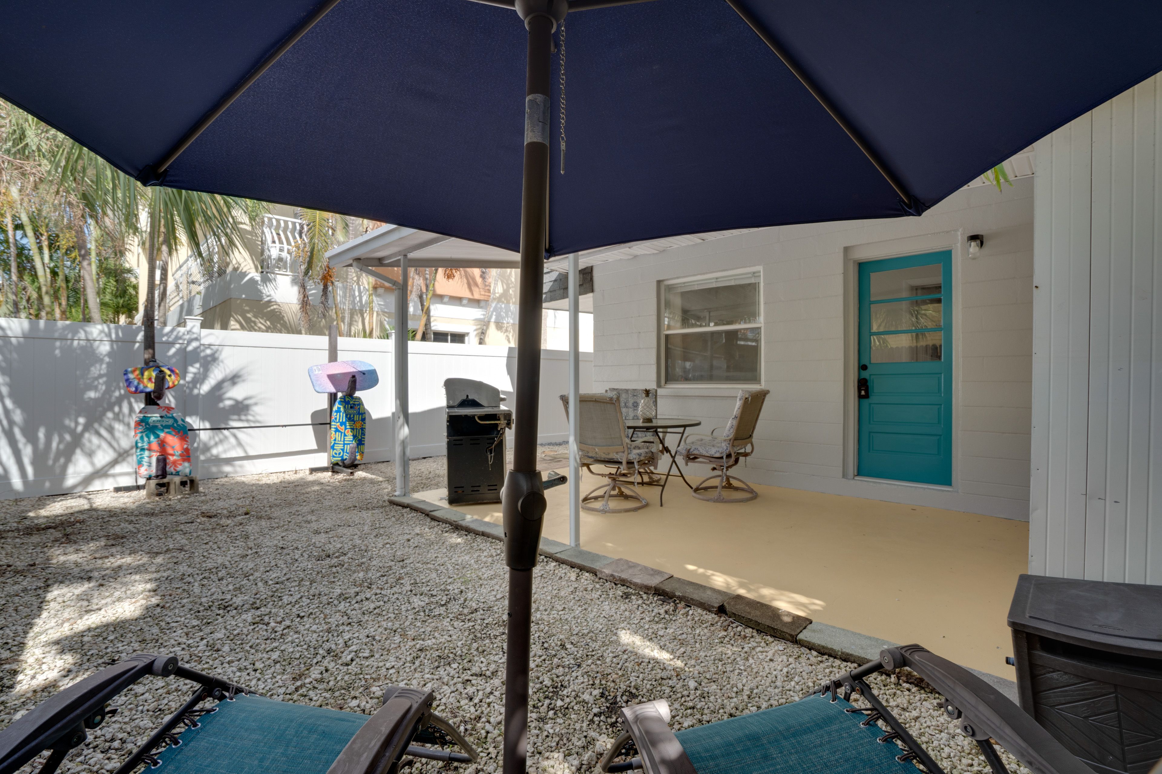 House Exterior | Lounge Chairs w/ Umbrella
