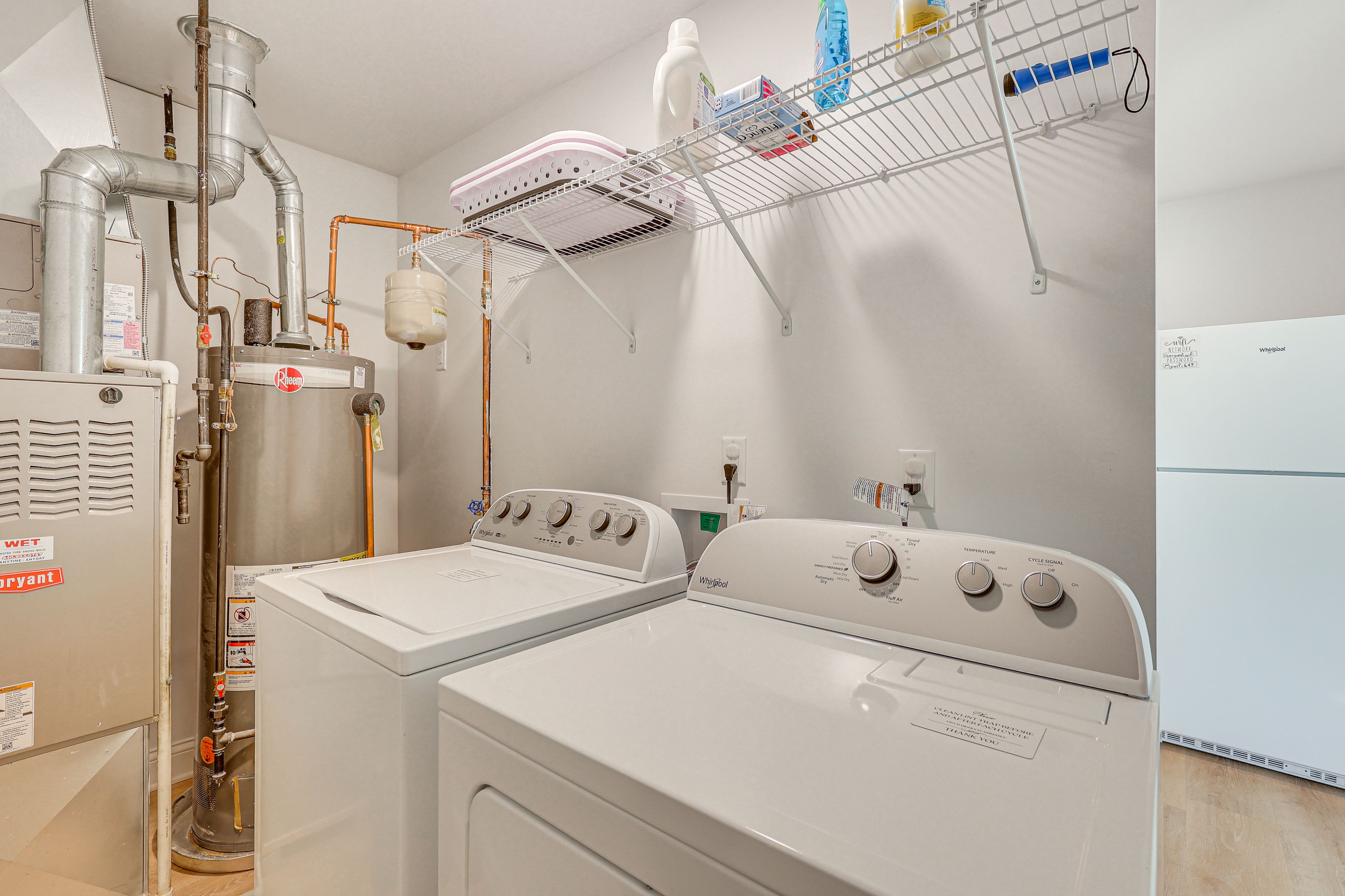 Laundry Area | Washer & Dryer