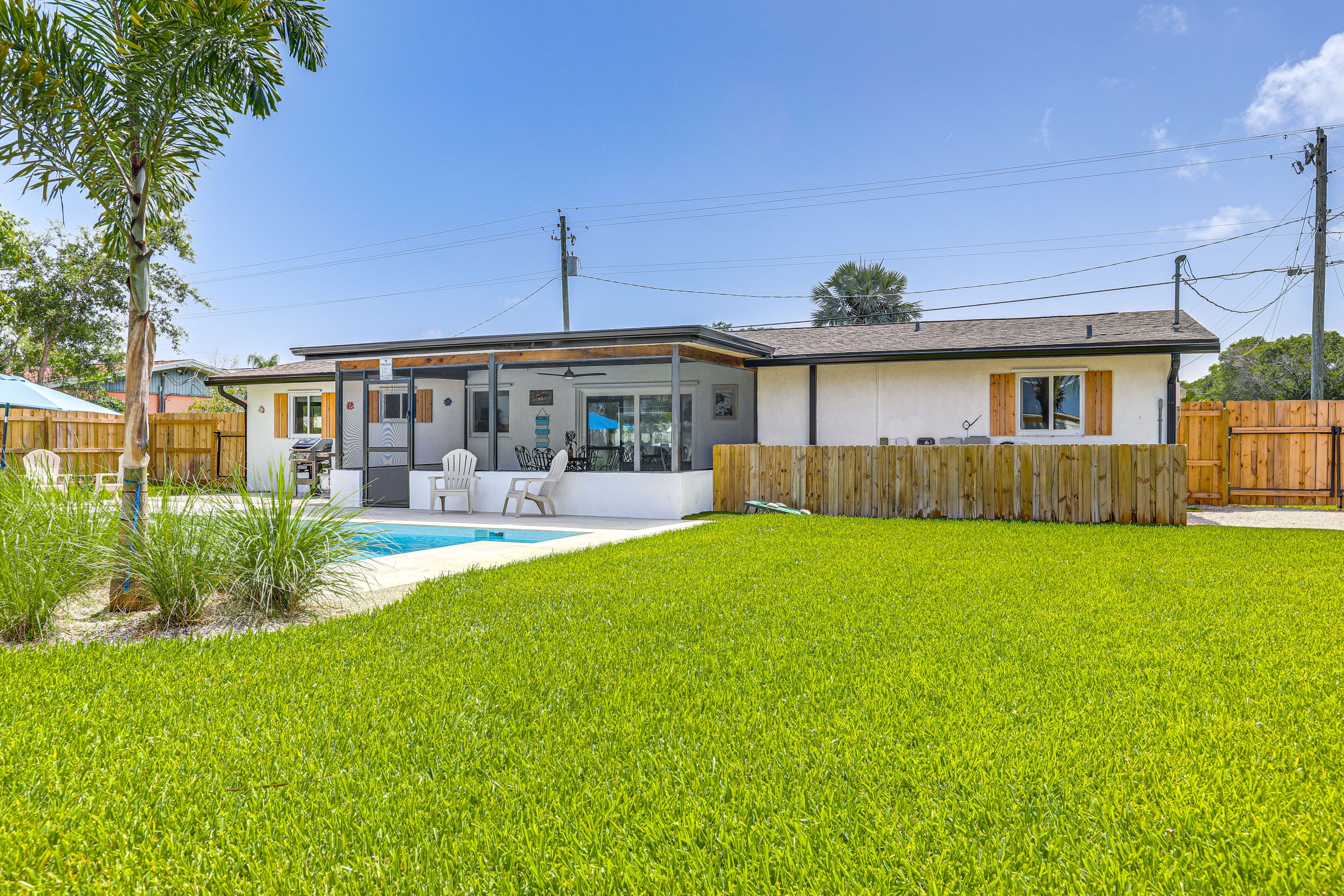 Fenced Backyard