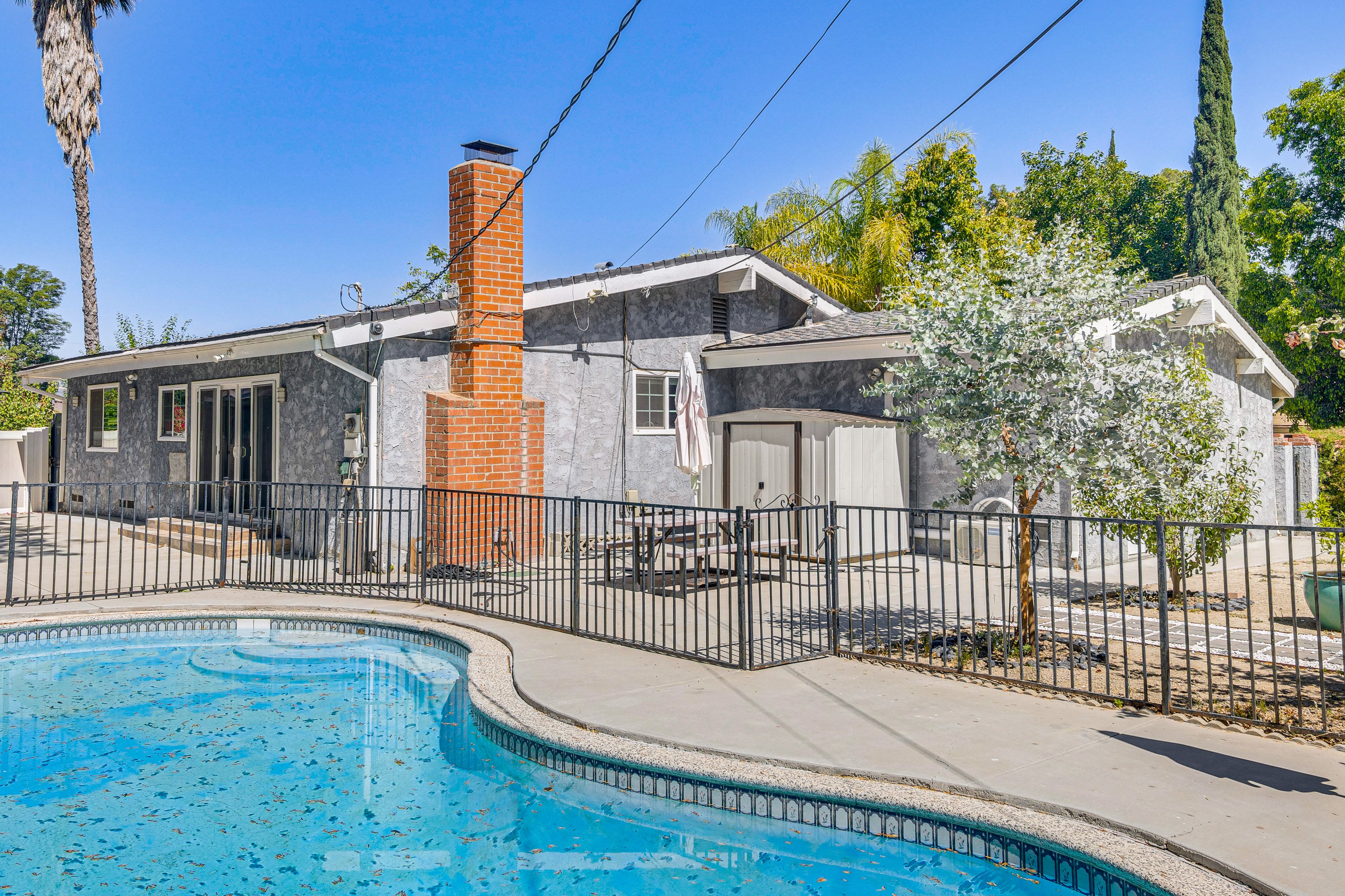Property Exterior | Single-Story Home | Outdoor Dining Table | Gazebo