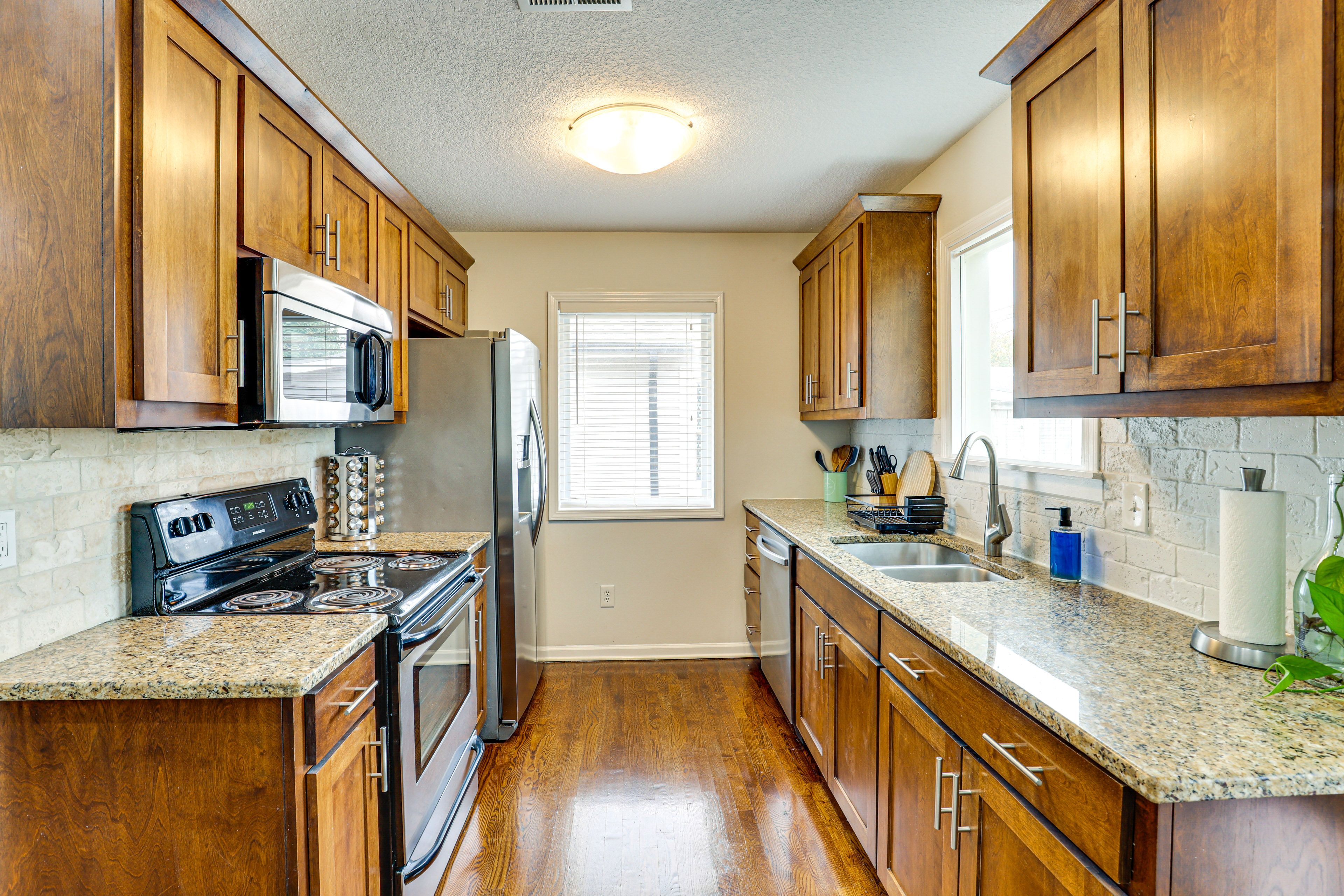 Property Interior | Single-Story Home | Free WiFi | Central A/C & Heating