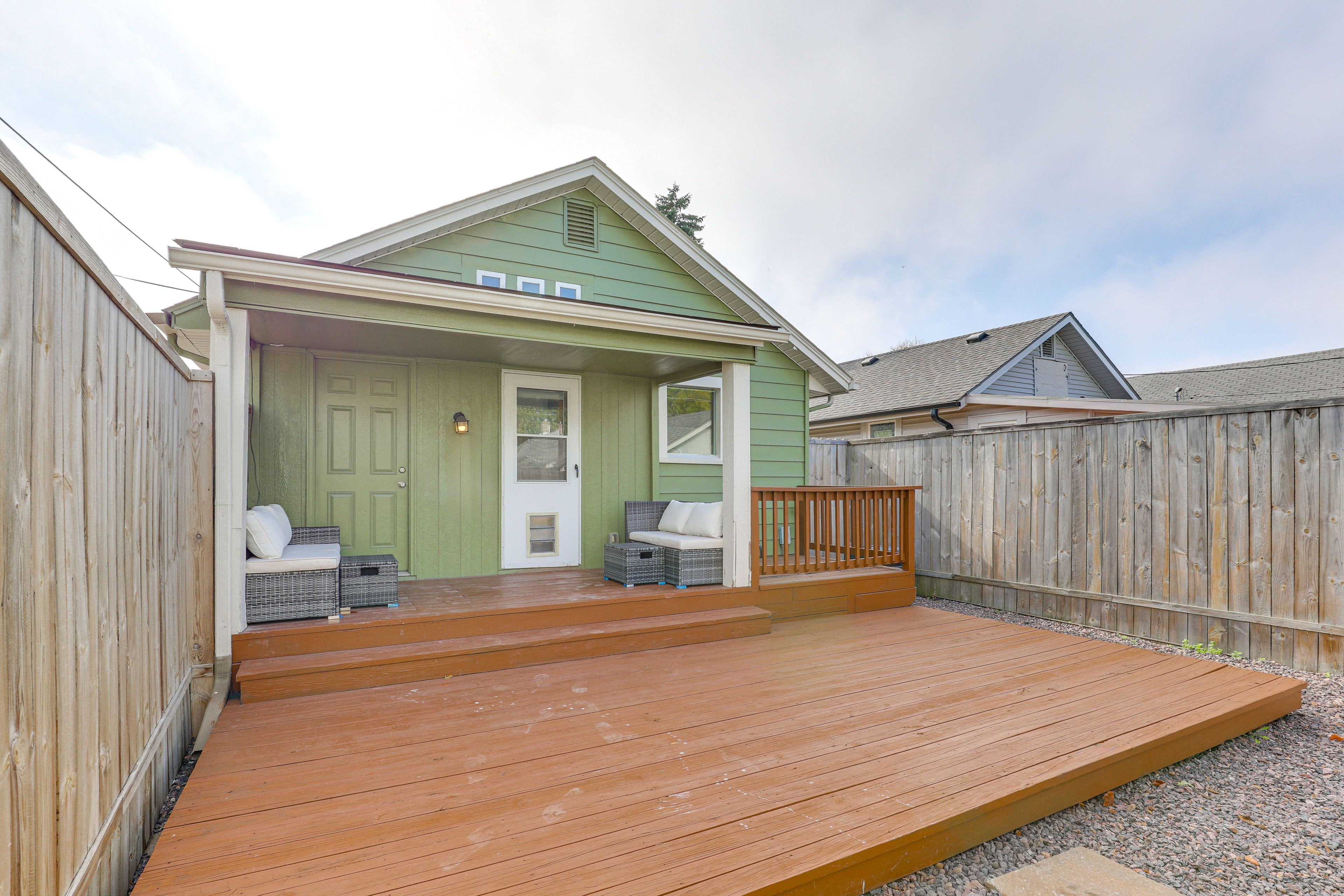 Covered Deck w/ Seating | Fenced-In Yard