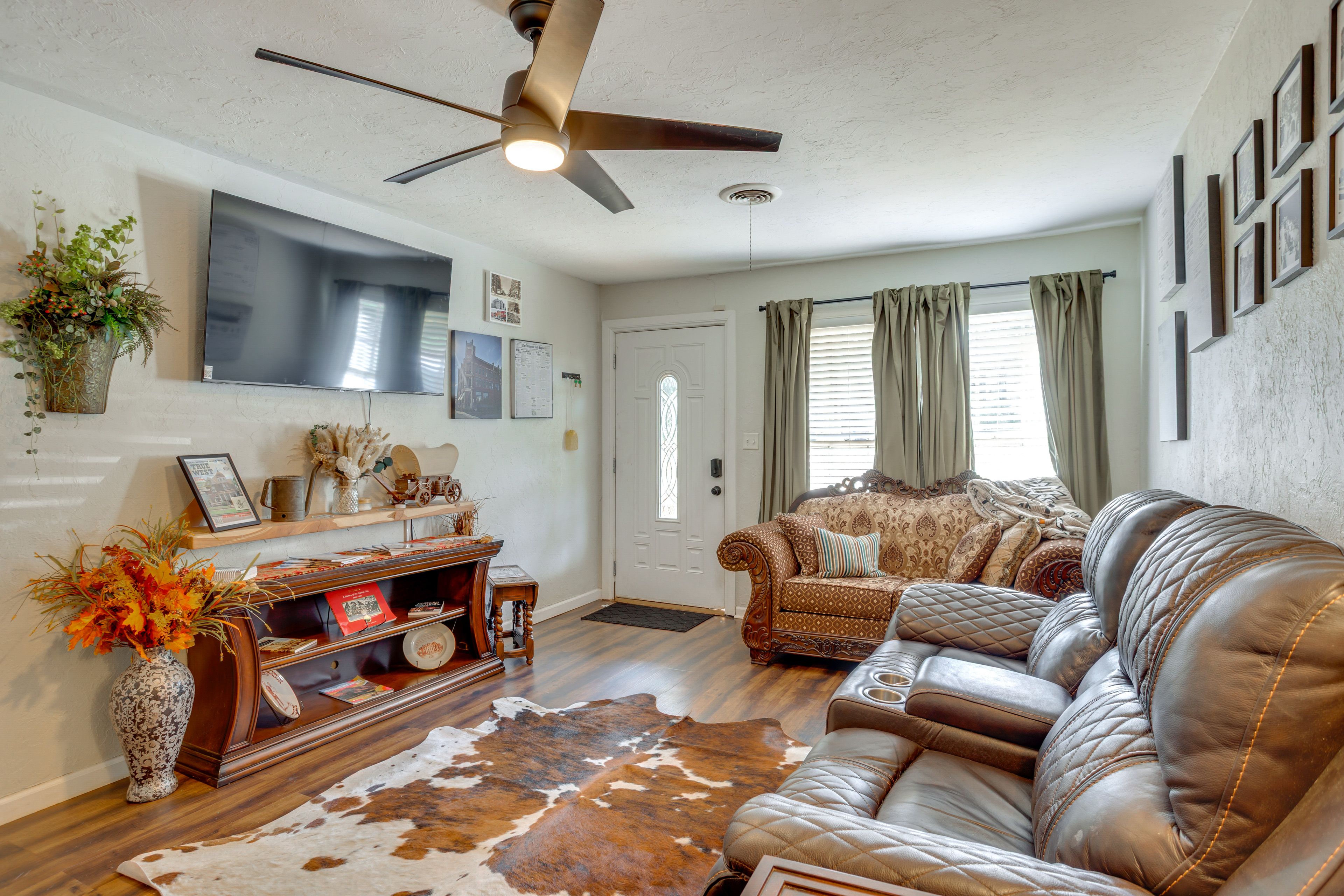 Guthrie Vacation Rental | 3BR | 1BA | 1,050 Sq Ft | 4 Steps to Enter