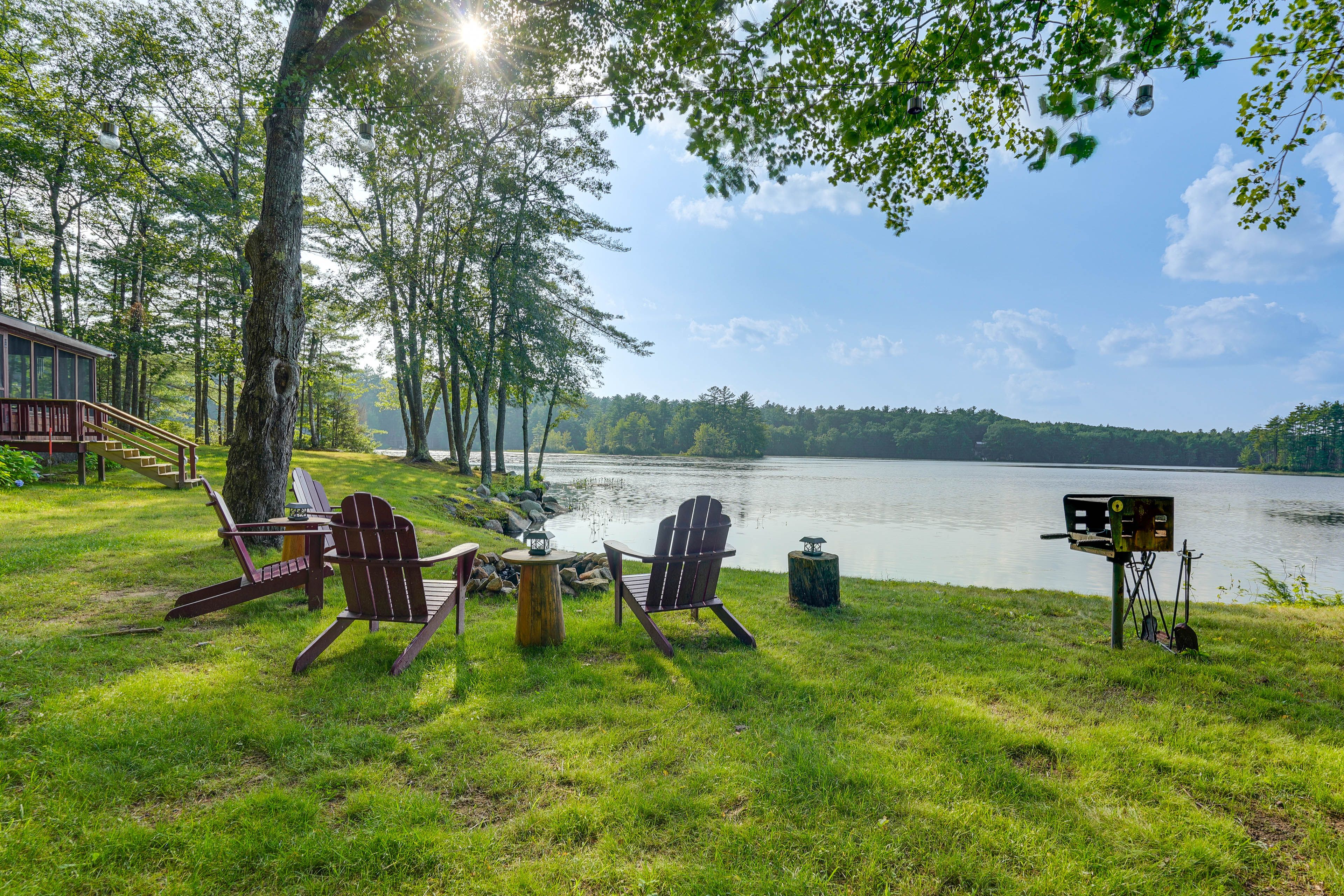 Lakefront Property | Fire Pit | Charcoal Grill | 2 Kayaks | Canoe